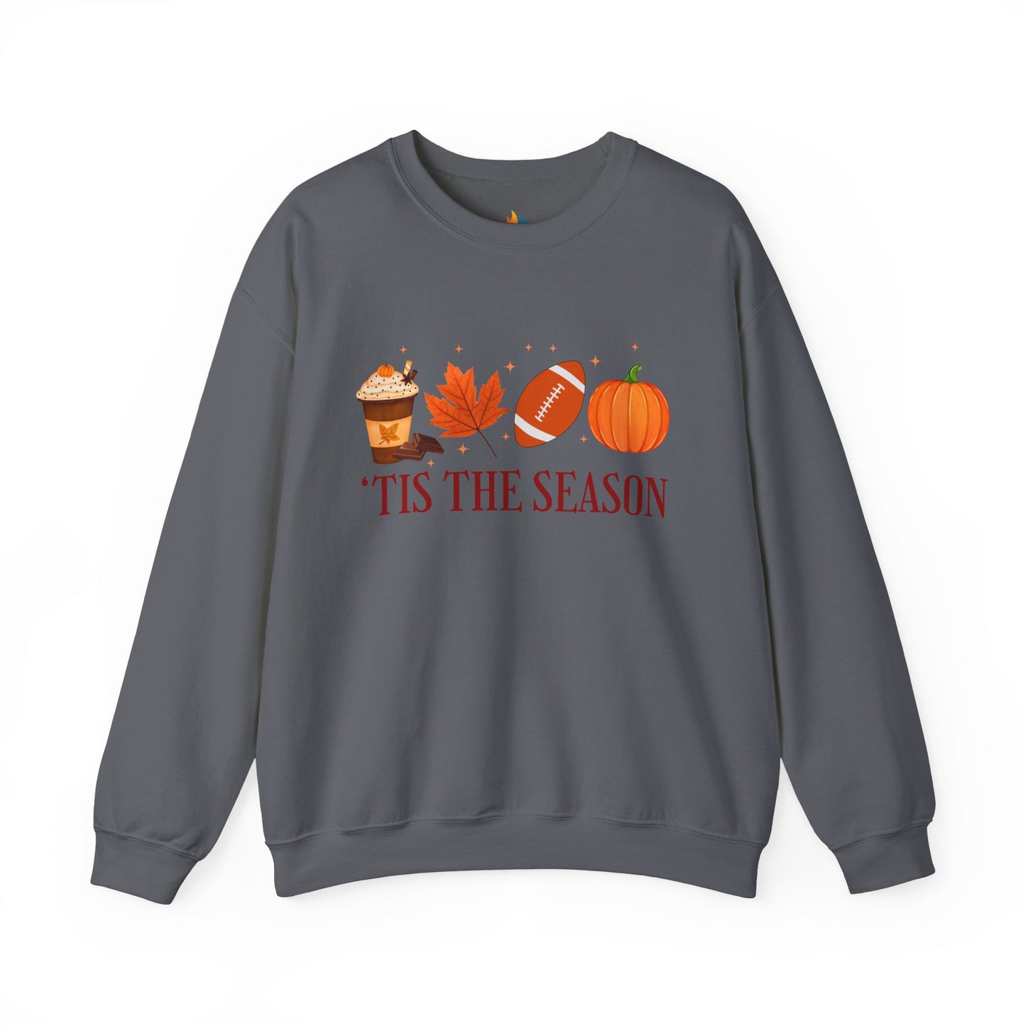Fall Season Sweatshirt, Unisex Crewneck, Funny Fall Apparel, Cozy Fall Gift