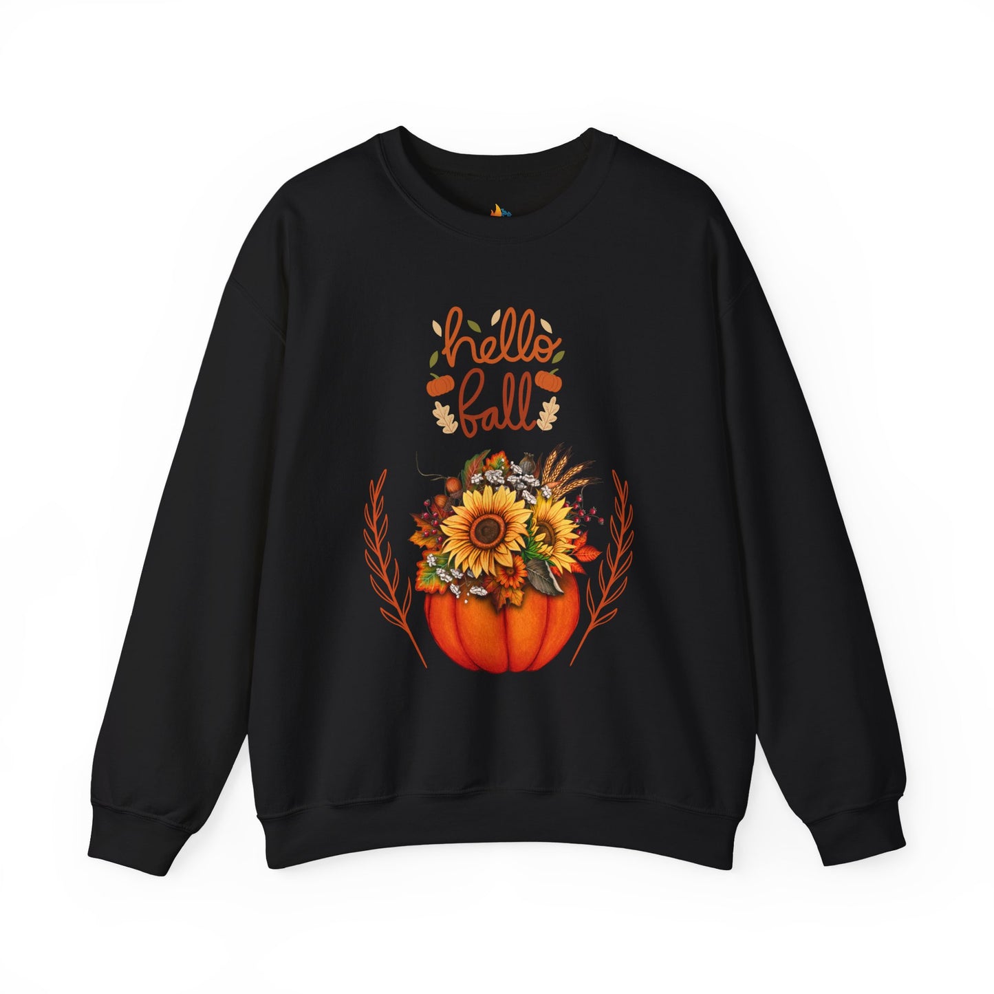 Hello Fall Sweatshirt, Unisex Crewneck, Fall Season Outfit, Cozy Fall Gift
