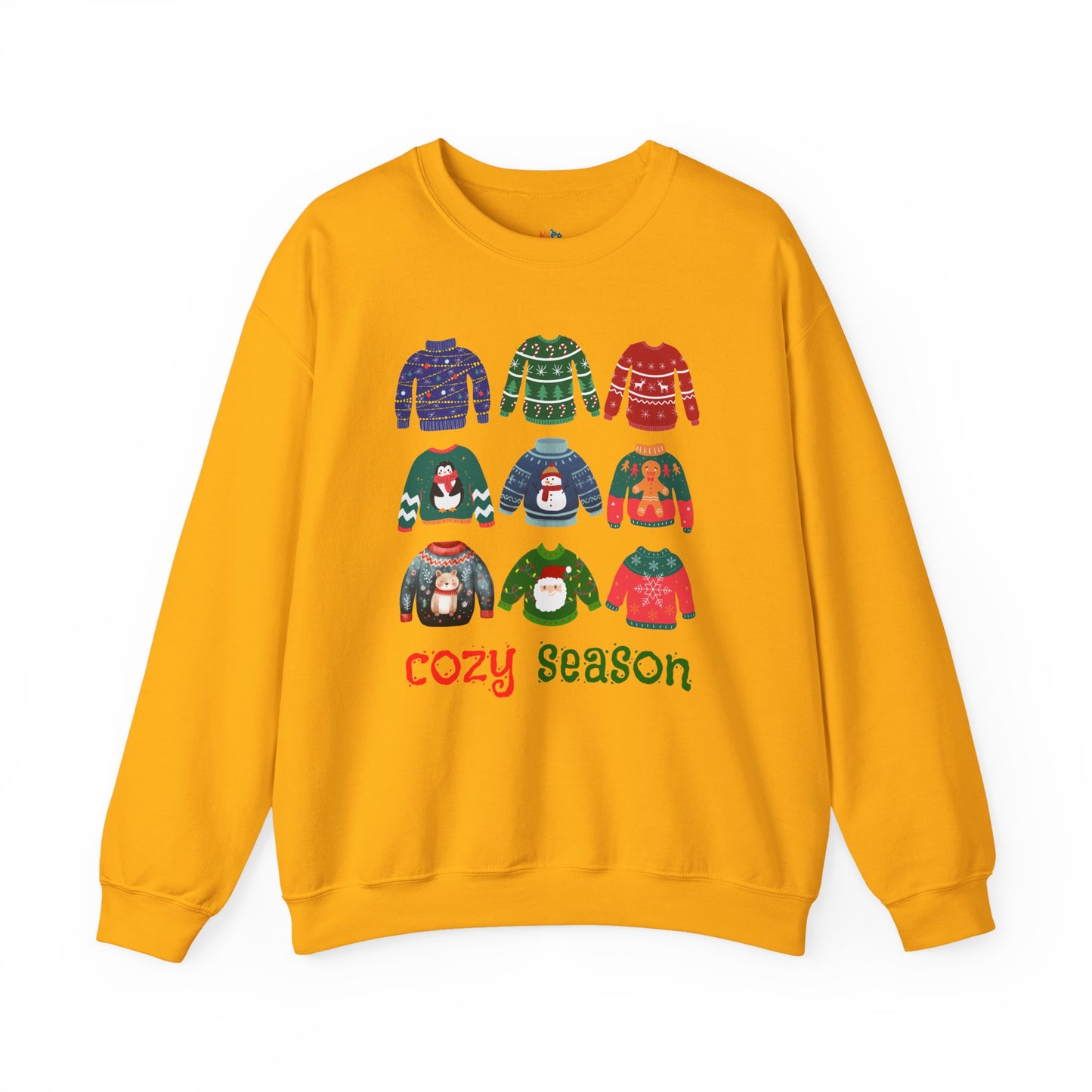 Cozy Season, Christmas Sweatshirt, Unisex Crewneck, Holiday Season Outfit, Winter Sweatshirt