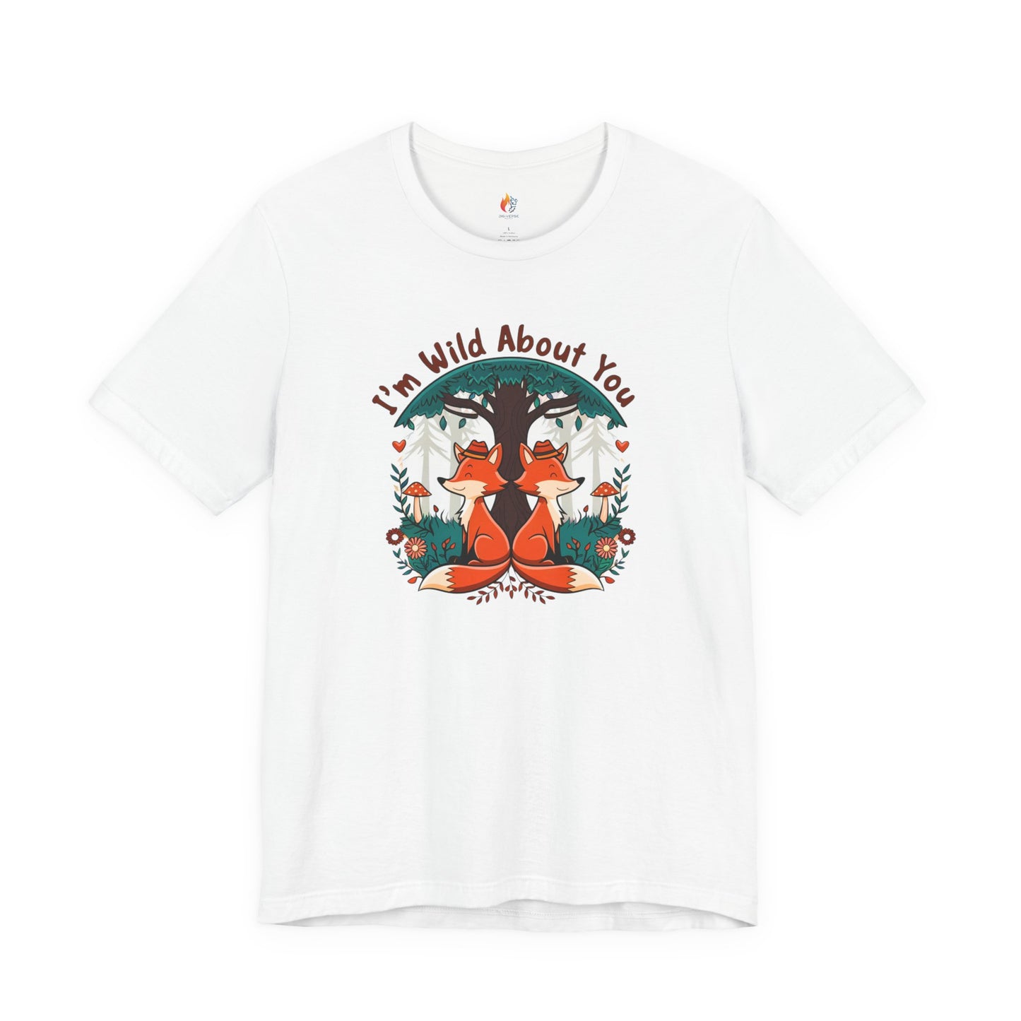 I'm Wild about you T-Shirt, Valentine’s Day T-shirt, Cute Valentine Shirt, Love Graphic Tee, Unisex Valentine Outfit, Gift for Him or Her, Romantic Holiday Tee