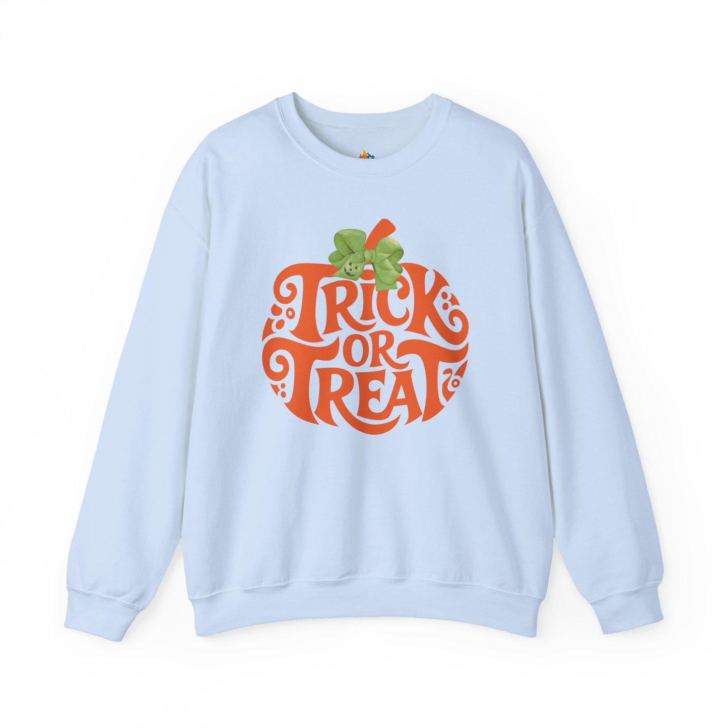 Trick or Treat Halloween Sweatshirt, Unisex Crewneck, Funny Halloween Apparel, Spooky Season Outfit, Cozy Fall Gift, Spooky Cute, Retro Halloween Gift