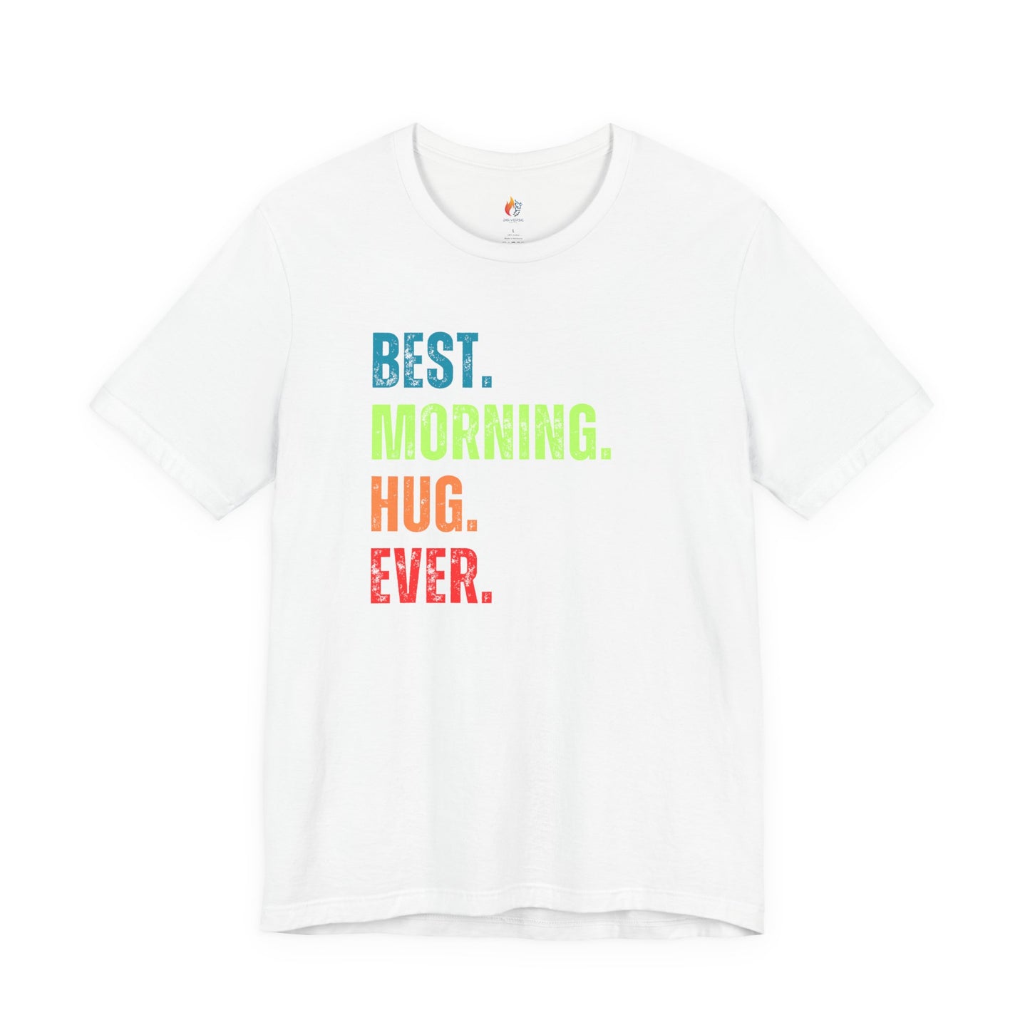 Coffee Lover T-Shirt - "Best Morning Hug Ever" Graphic Tee