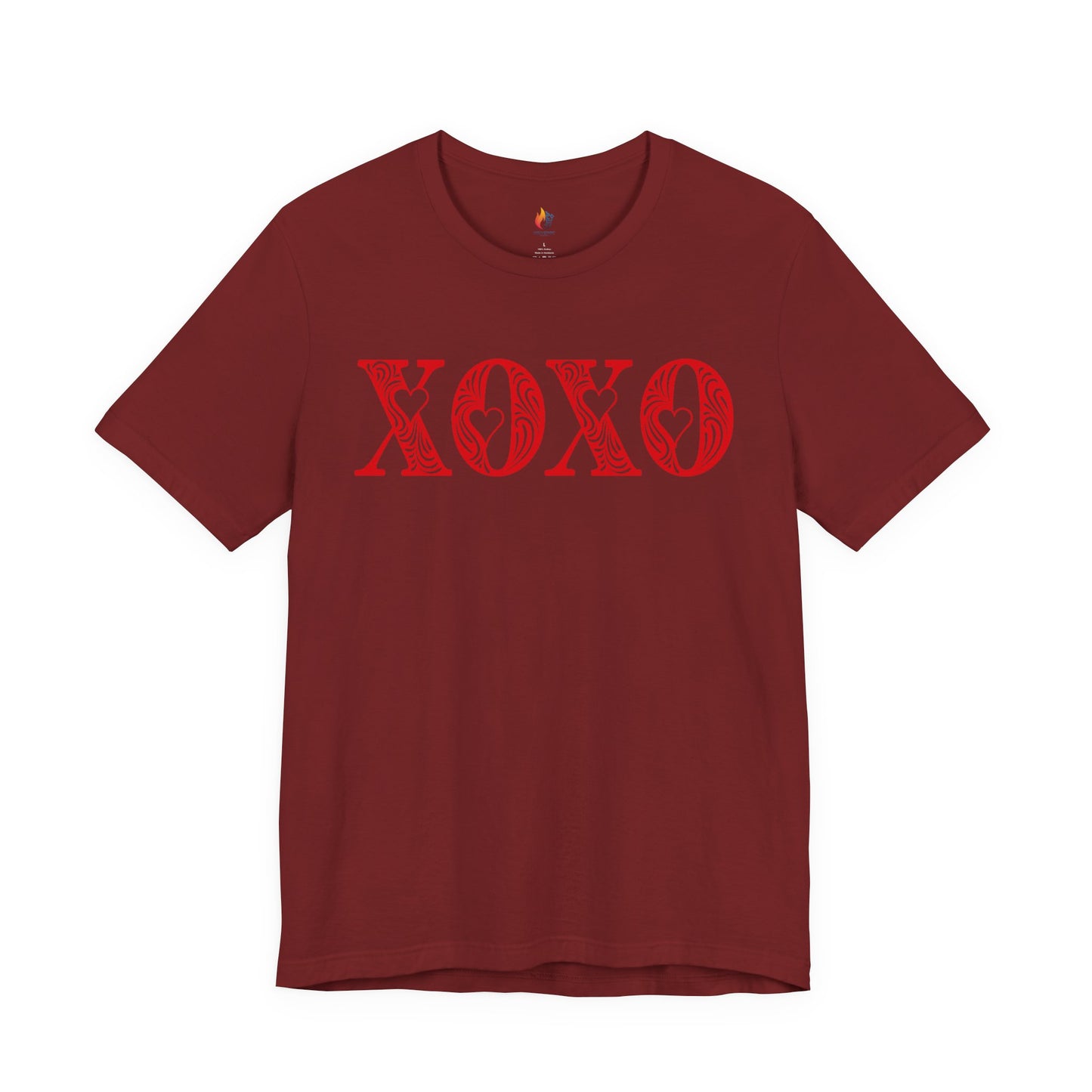 XOXO T-Shirt, Valentine’s Day T-shirt, Cute Valentine Shirt, Love Graphic Tee, Unisex Valentine Outfit, Gift for Him or Her, Romantic Holiday Tee