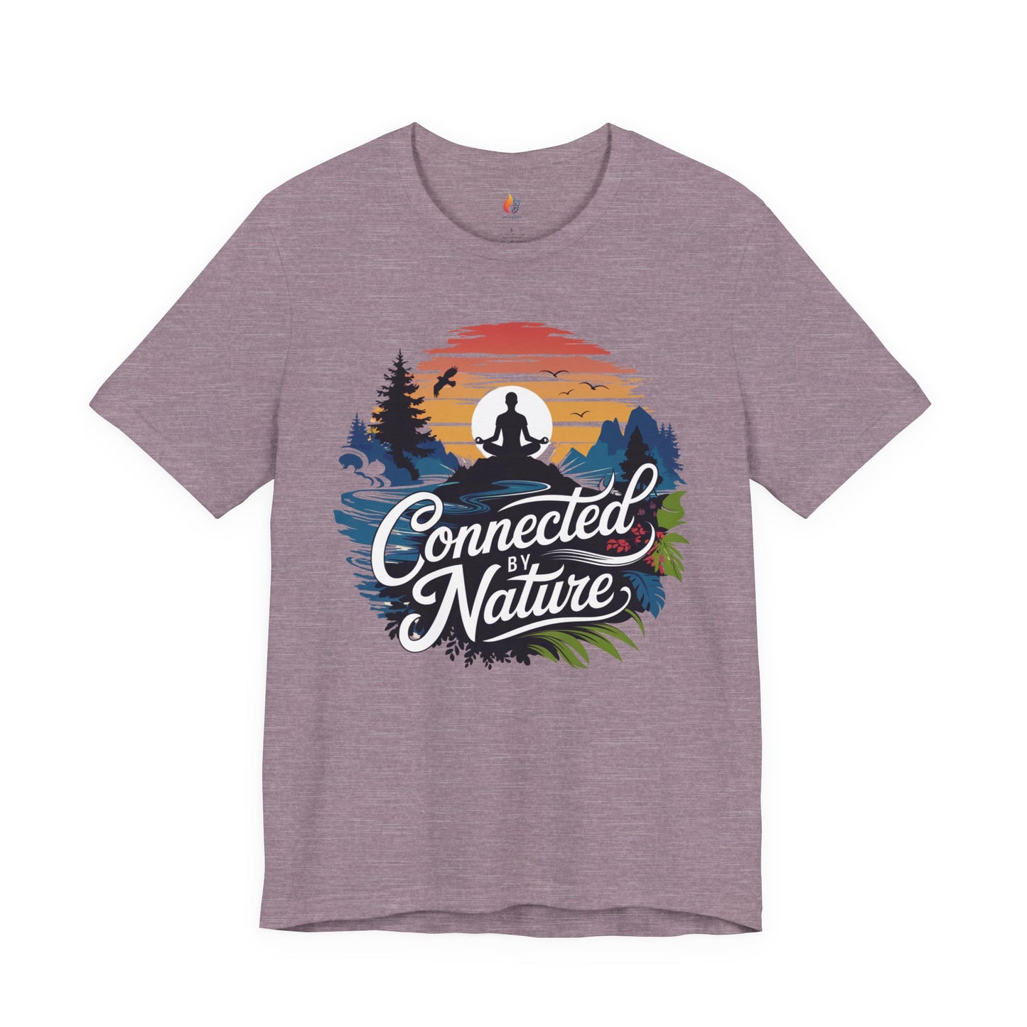 Connected by Nature T-Shirt, Graphic Tee, Gift for Nature lovers, Womens Nature Tee,Mens Nature Tee, Environmentalist Tee, Gifts for Campers