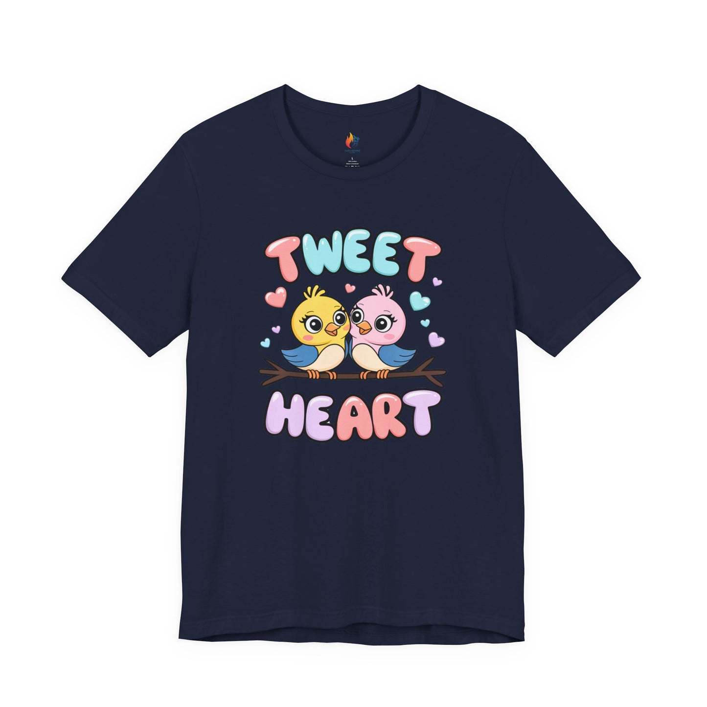 Tweet Heart T-Shirt, Valentine’s Day T-shirt, Cute Valentine Shirt, Love Graphic Tee, Unisex Valentine Outfit, Gift for Him or Her, Romantic Holiday Tee