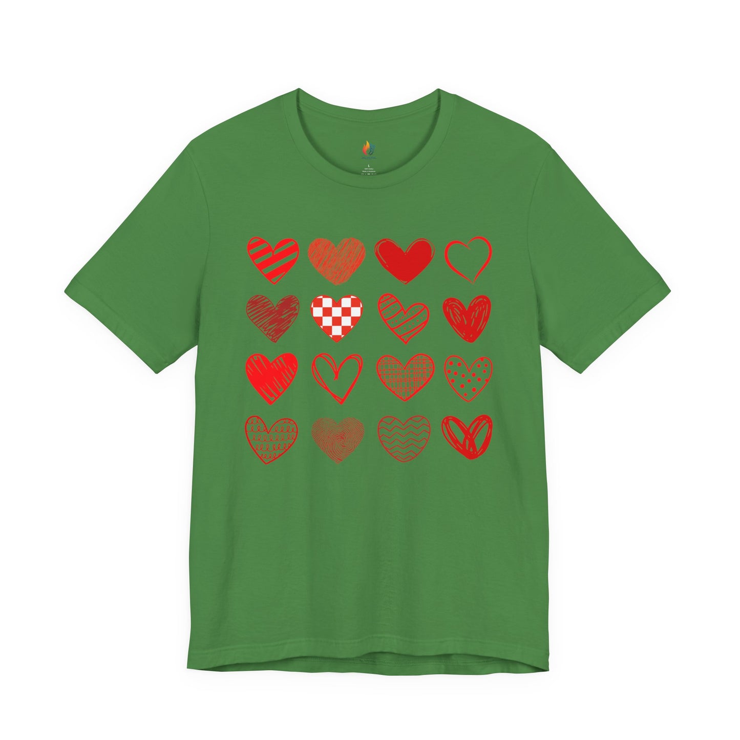 Hearts T-Shirt, Valentine’s Day T-shirt, Cute Valentine Shirt, Love Graphic Tee, Unisex Valentine Outfit, Gift for Him or Her, Romantic Holiday Tee