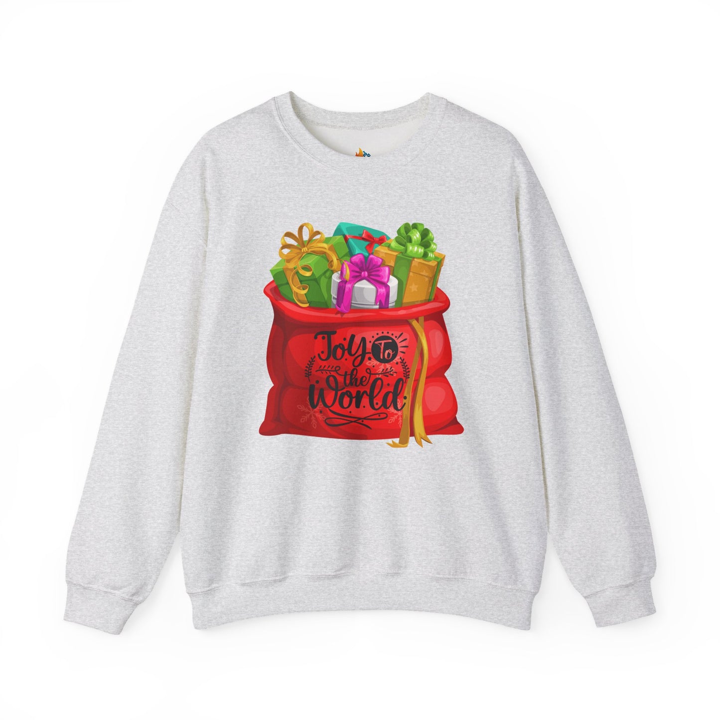 Joy to the whole world, Christmas Sweatshirt, Unisex Crewneck, Holiday Season Outfit, Winter Sweatshirt