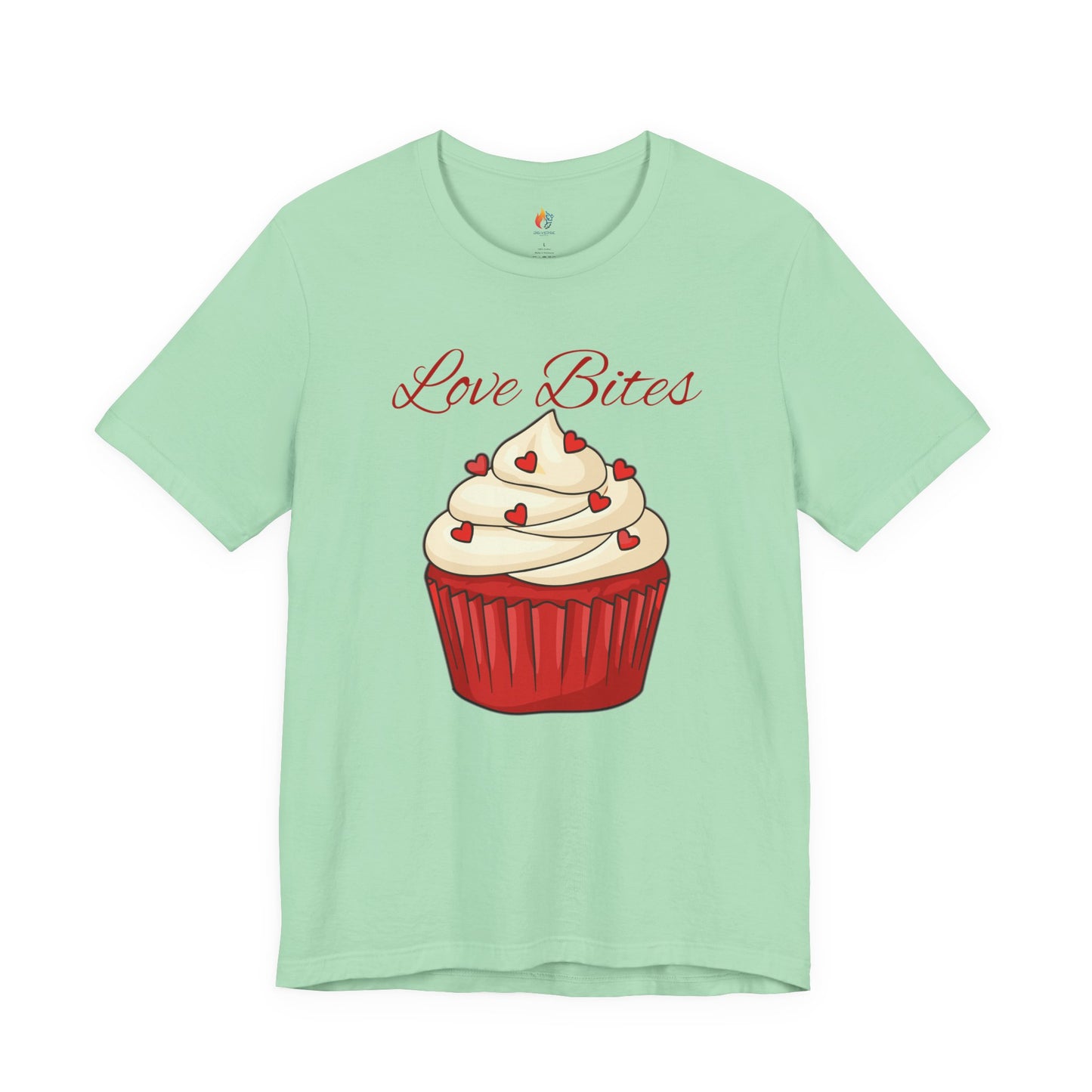 Love Bites T-Shirt, Valentine’s Day T-shirt, Cute Valentine Shirt, Love Graphic Tee, Unisex Valentine Outfit, Gift for Him or Her, Romantic Holiday Tee