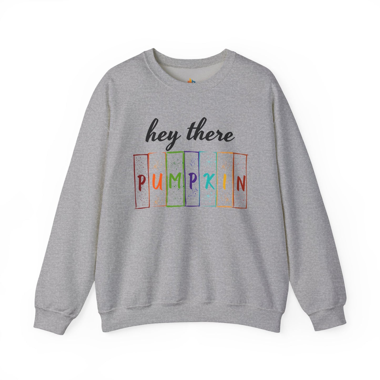 Hey There Pumpkin Sweatshirt, Unisex Crewneck, Fall Season Outfit, Halloween Gift, Cozy Fall Gift