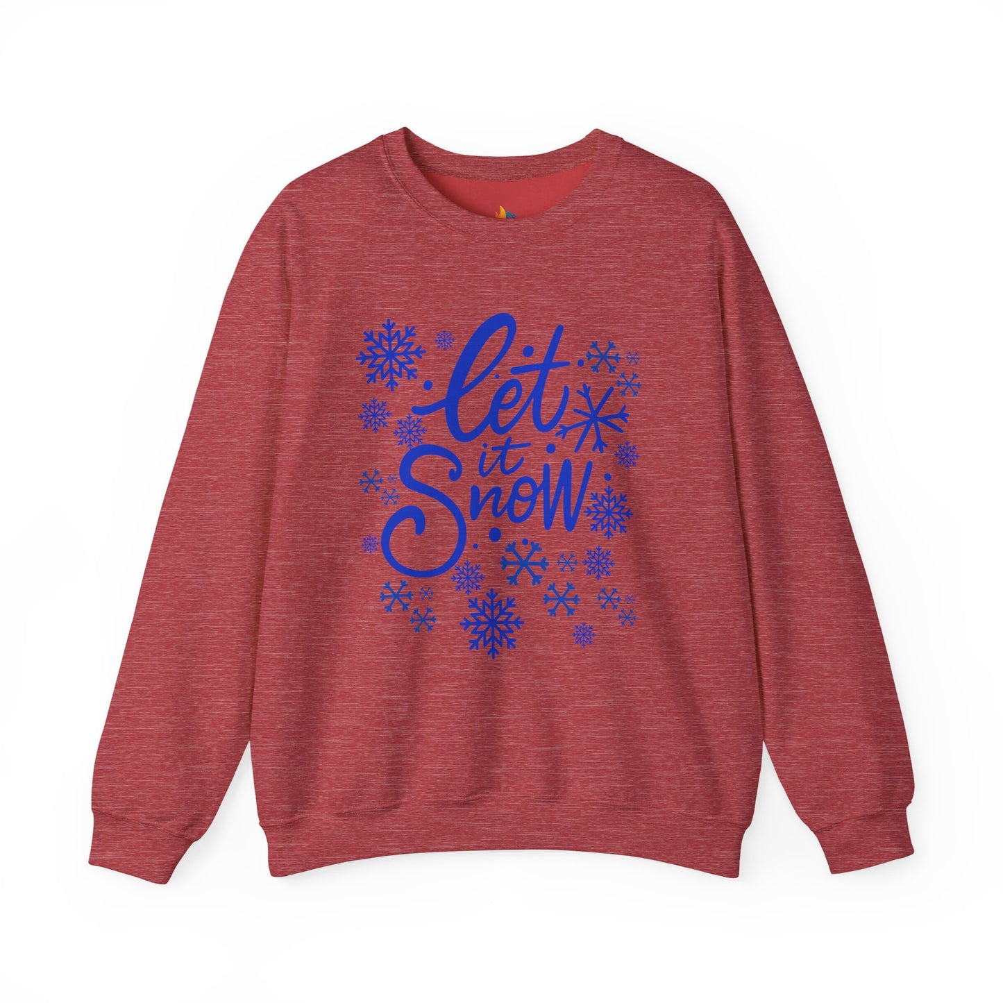 Let it snow, Christmas Sweatshirt, Unisex Crewneck, Holiday Season Outfit, Winter Sweatshirt
