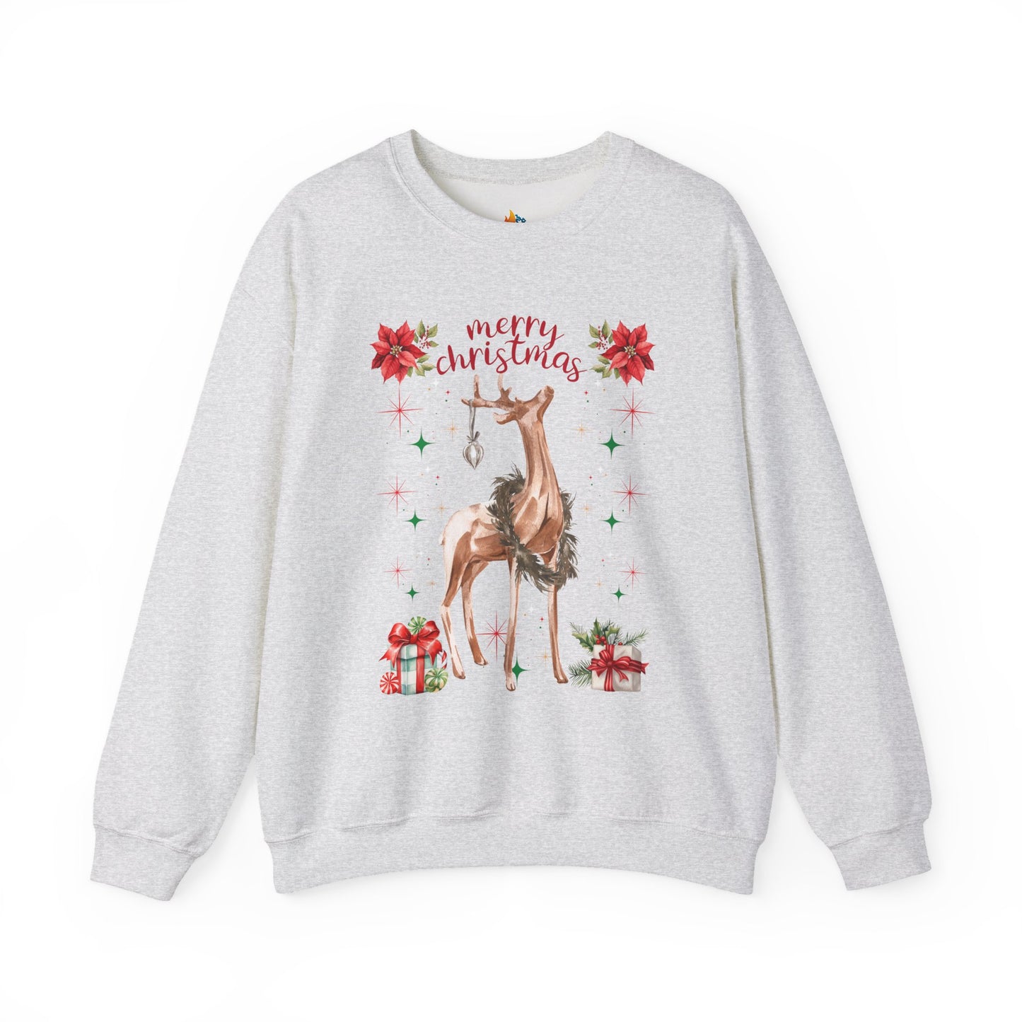 Merry Christmas Sweatshirt, Unisex Crewneck, Holiday Season Outfit, Winter Sweatshirt