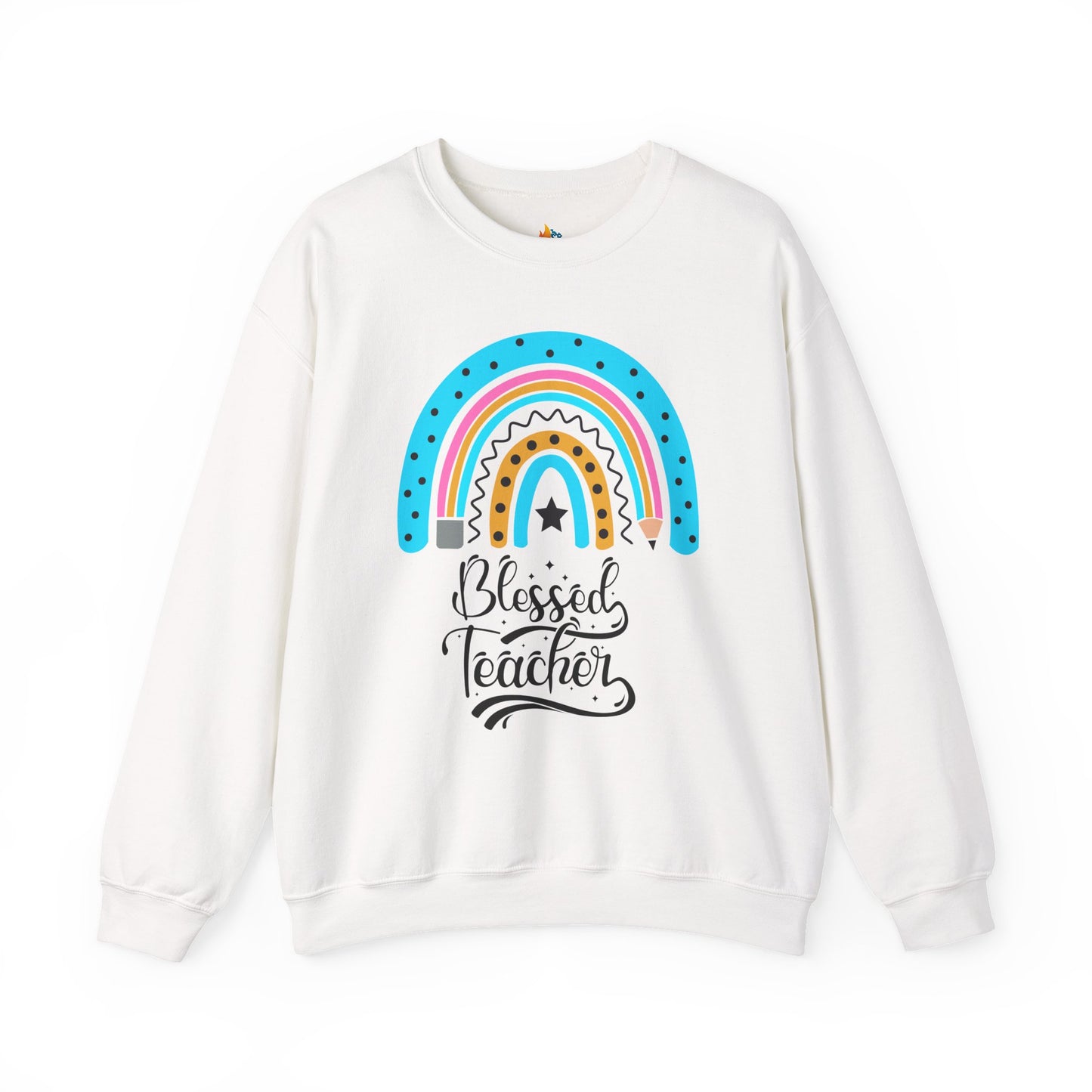 Blessed Teacher, Thanksgiving Sweatshirt, Unisex Crewneck, Fall Season Outfit, Cozy Fall Gift