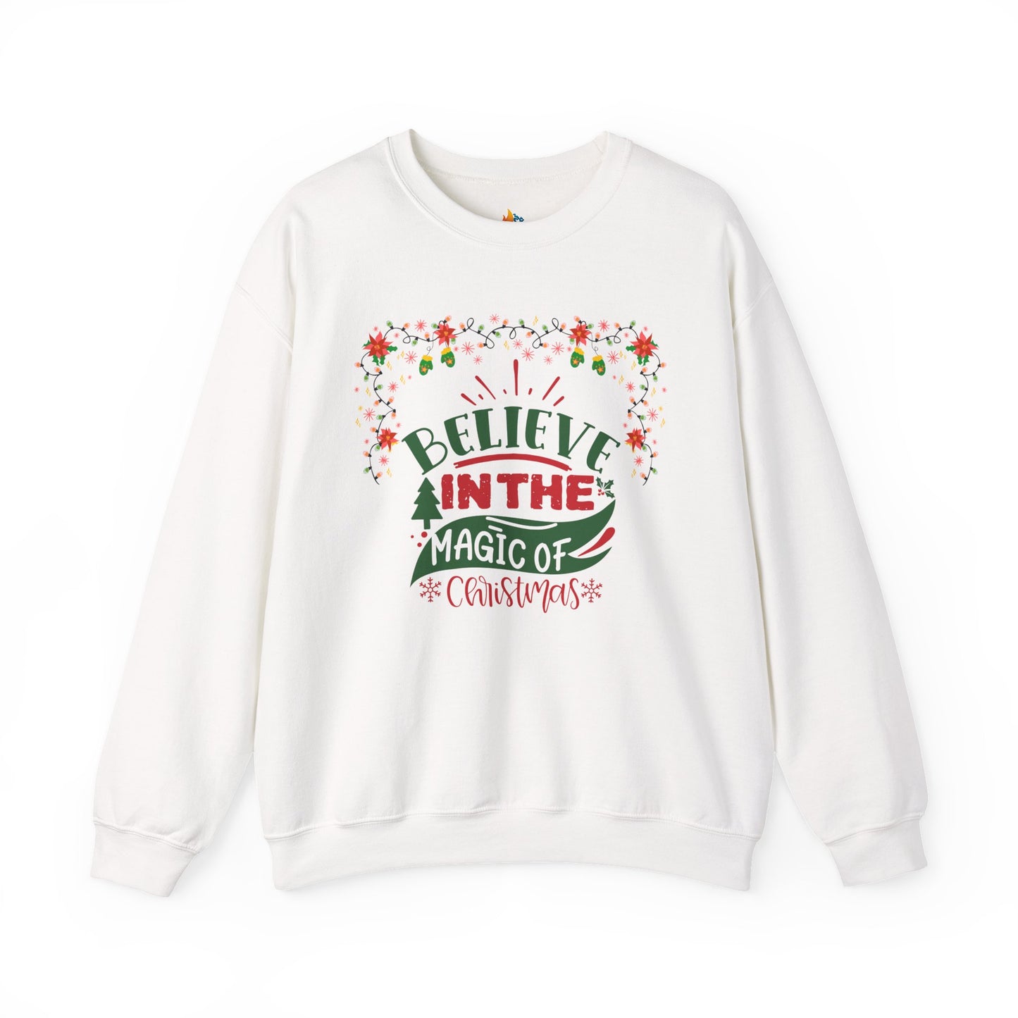 Believe in the Magic of Christmas, Christmas Sweatshirt, Unisex Crewneck, Holiday Season Outfit, Winter Sweatshirt