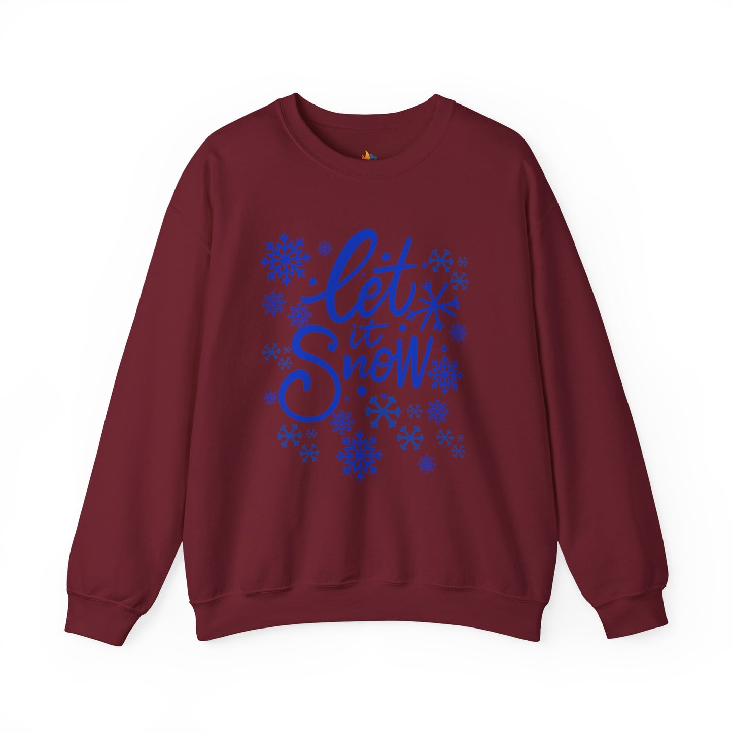 Let it snow, Christmas Sweatshirt, Unisex Crewneck, Holiday Season Outfit, Winter Sweatshirt