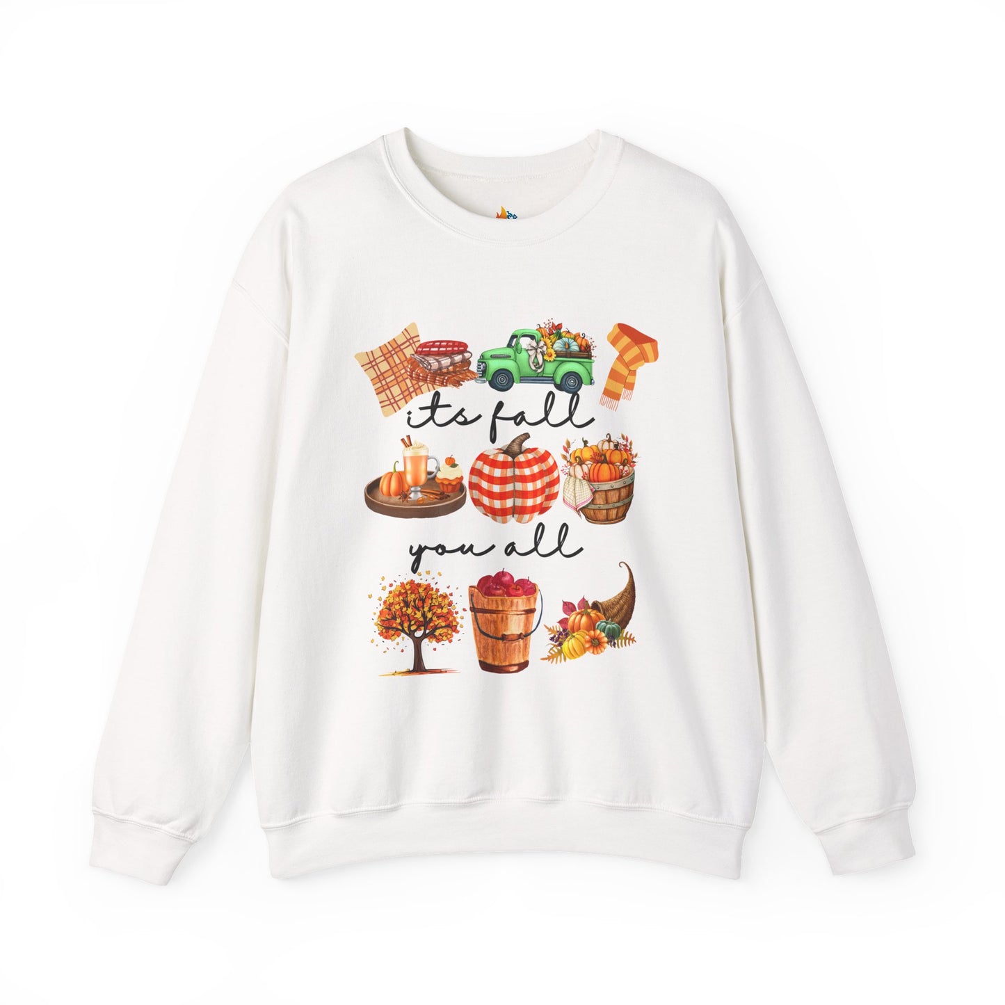 Its Fall Y'all Sweatshirt, Unisex Crewneck, Funny Fall Apparel, Cozy Fall Gift