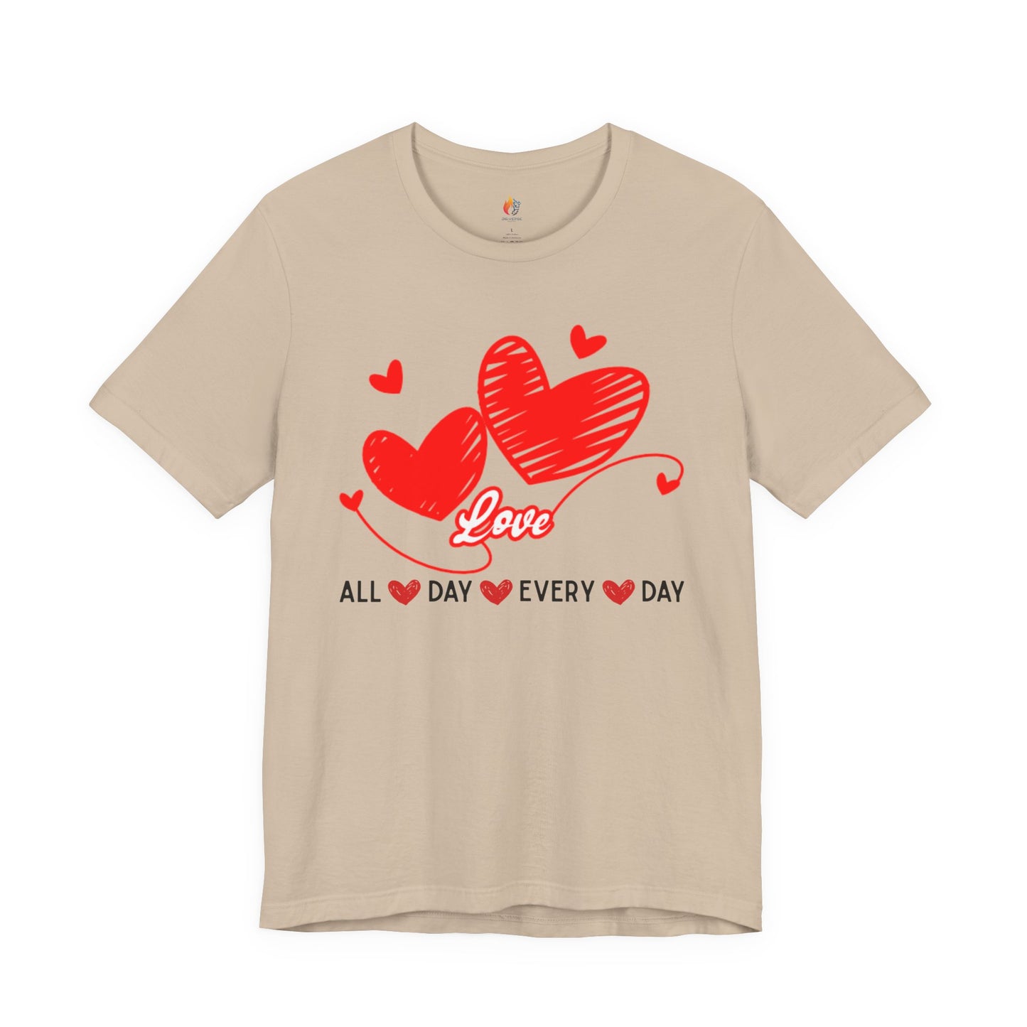 Love T-Shirt, Valentine’s Day T-shirt, Cute Valentine Shirt, Love Graphic Tee, Unisex Valentine Outfit, Gift for Him or Her, Romantic Holiday Tee