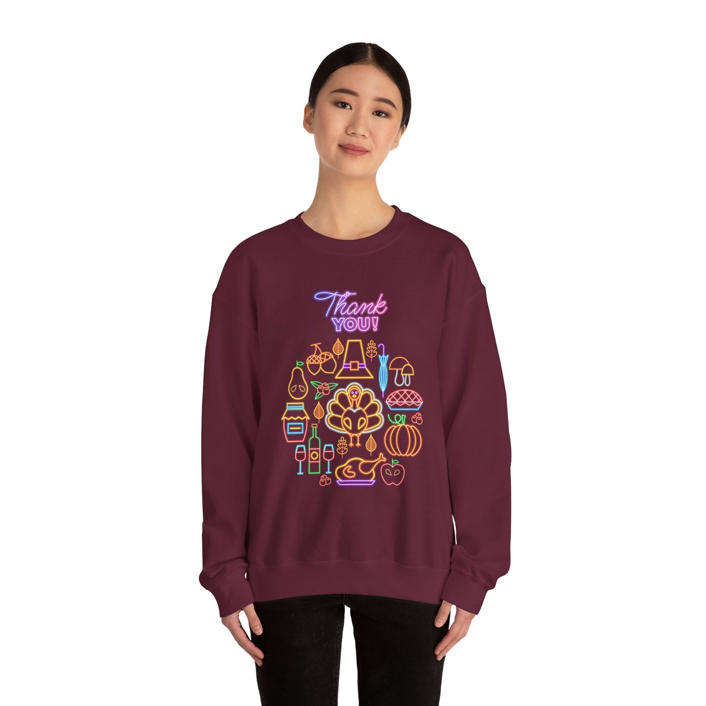 Thanksgiving Sweatshirt, Unisex Crewneck, Fall Season Outfit, Cozy Fall Gift