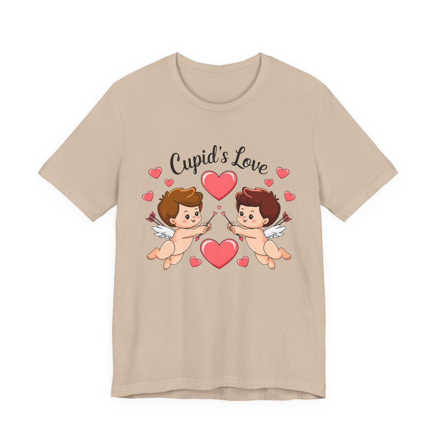 Cupid's Love T-Shirt, Valentine’s Day T-shirt, Cute Valentine Shirt, Love Graphic Tee, Unisex Valentine Outfit, Gift for Him or Her, Romantic Holiday Tee