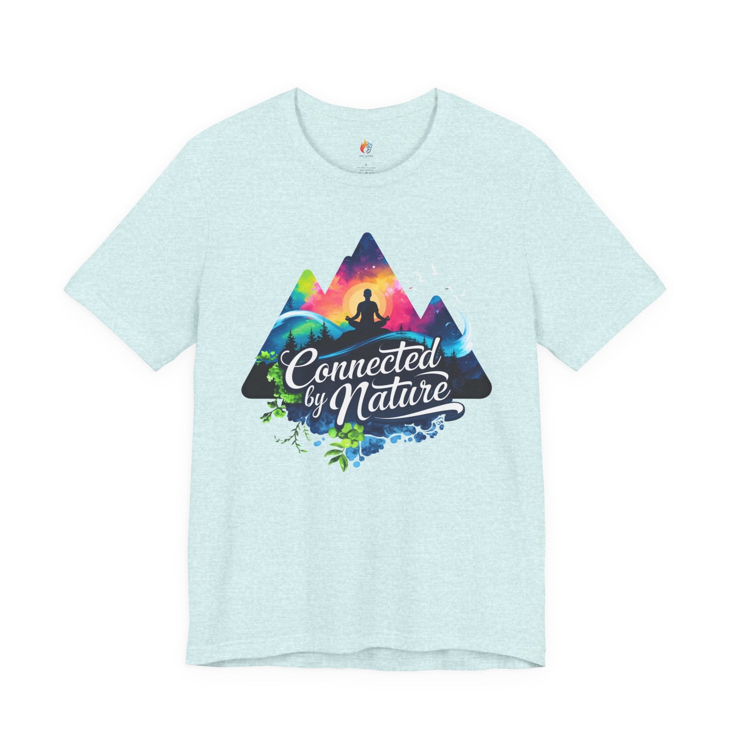 Connected by Nature T-Shirt, Graphic Tee, Gift for Nature lovers, Womens Nature Tee,Mens Nature Tee, Environmentalist Tee, Gifts for Campers