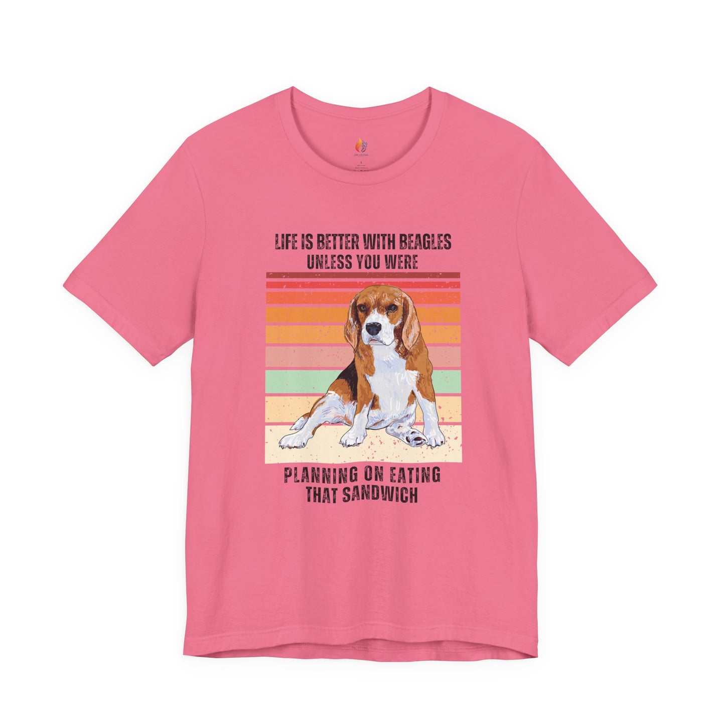 Beagles - Life is better with, Dog Lover T-Shirt - Funny Graphic Tee