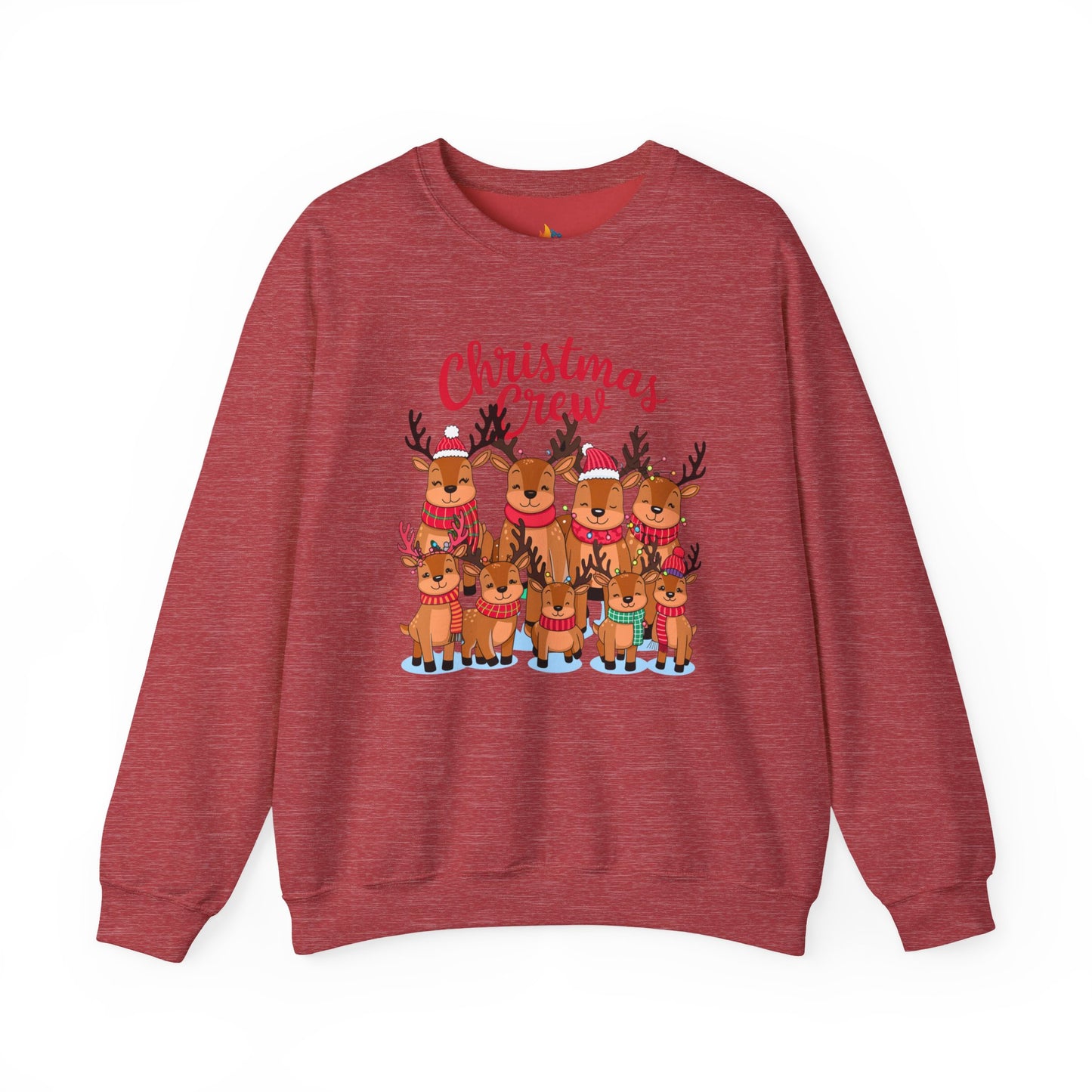 Christmas Crew Sweatshirt, Unisex Crewneck, Holiday Season Outfit, Winter Sweatshirt