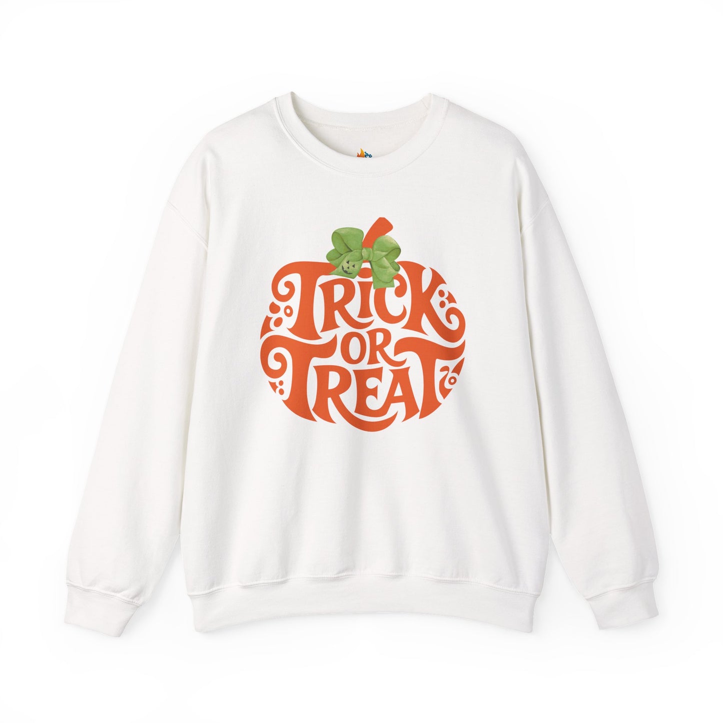 Trick or Treat Halloween Sweatshirt, Unisex Crewneck, Funny Halloween Apparel, Spooky Season Outfit, Cozy Fall Gift, Spooky Cute, Retro Halloween Gift