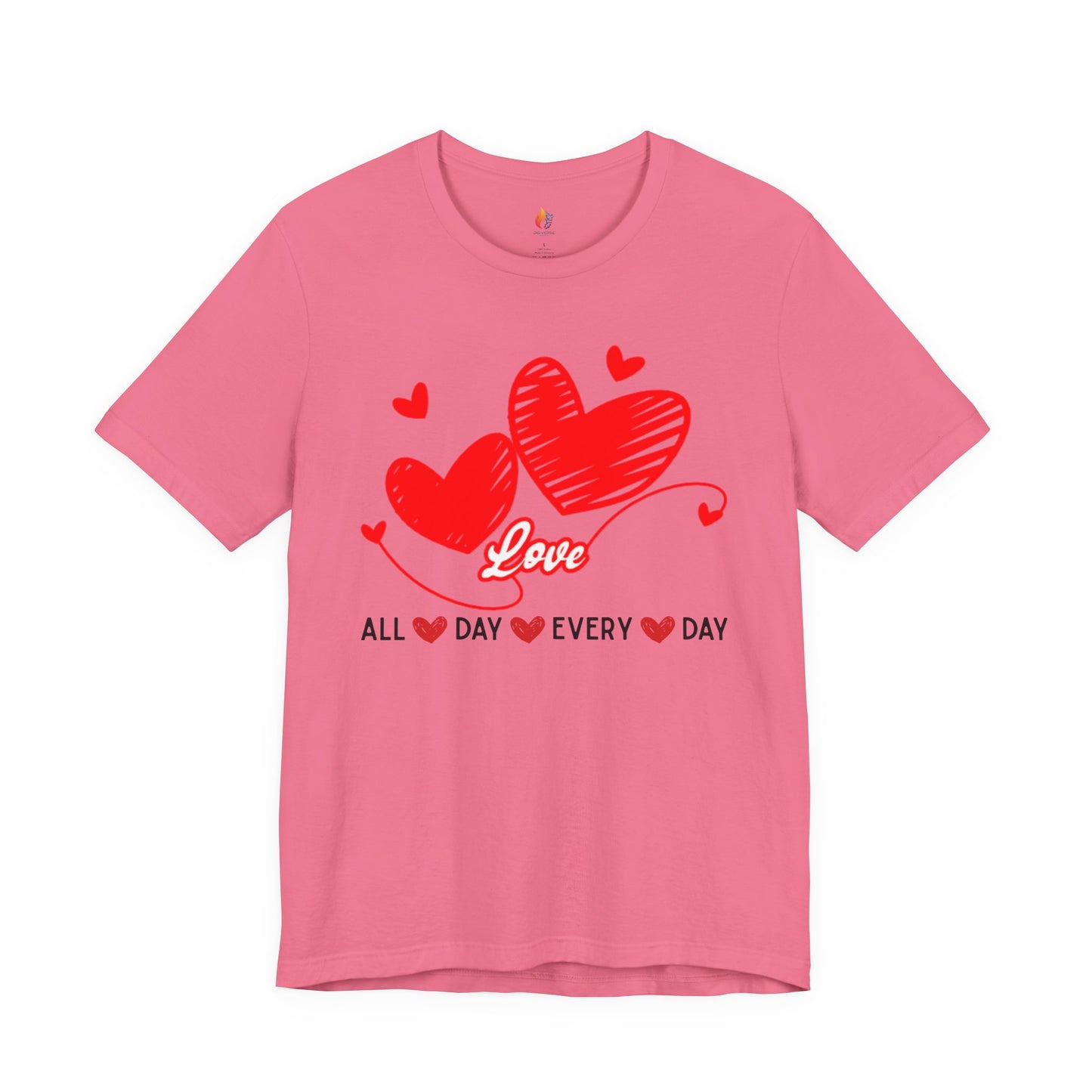 Love T-Shirt, Valentine’s Day T-shirt, Cute Valentine Shirt, Love Graphic Tee, Unisex Valentine Outfit, Gift for Him or Her, Romantic Holiday Tee