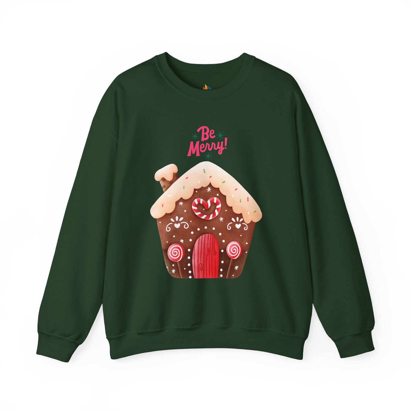 Be Merry Christmas Sweatshirt, Unisex Crewneck, Holiday Season Outfit, Winter Sweatshirt