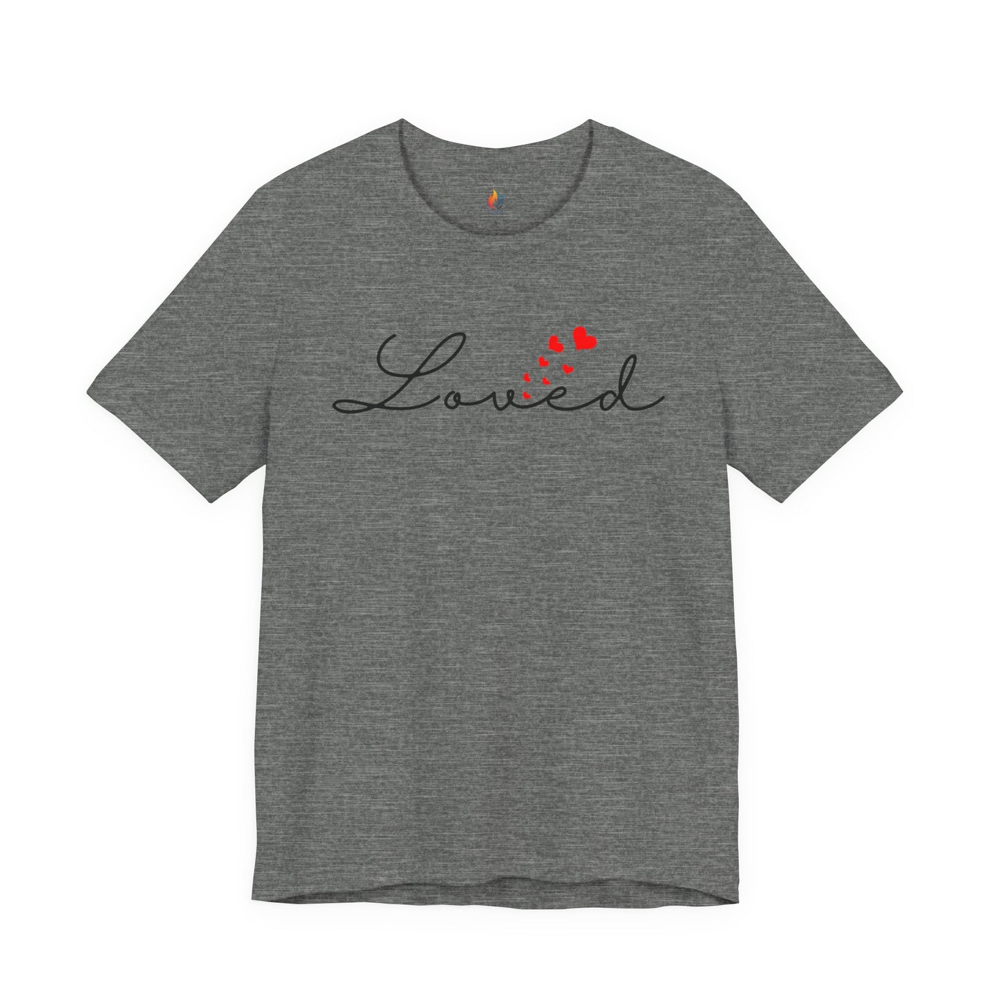 Loved T-Shirt, Valentine’s Day T-shirt, Cute Valentine Shirt, Love Graphic Tee, Unisex Valentine Outfit, Gift for Him or Her, Romantic Holiday Tee