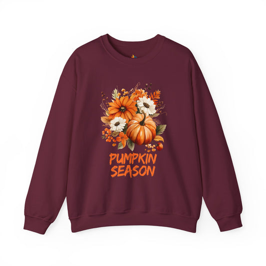 Pumpkin season Sweatshirt, Unisex Crewneck, Fall Season Outfit, Cozy Fall Gift