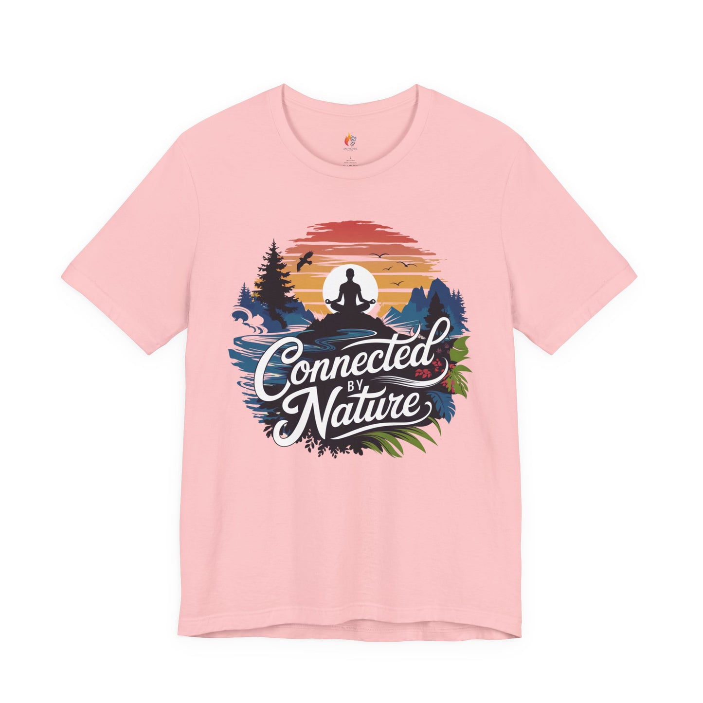 Connected by Nature T-Shirt, Graphic Tee, Gift for Nature lovers, Womens Nature Tee,Mens Nature Tee, Environmentalist Tee, Gifts for Campers