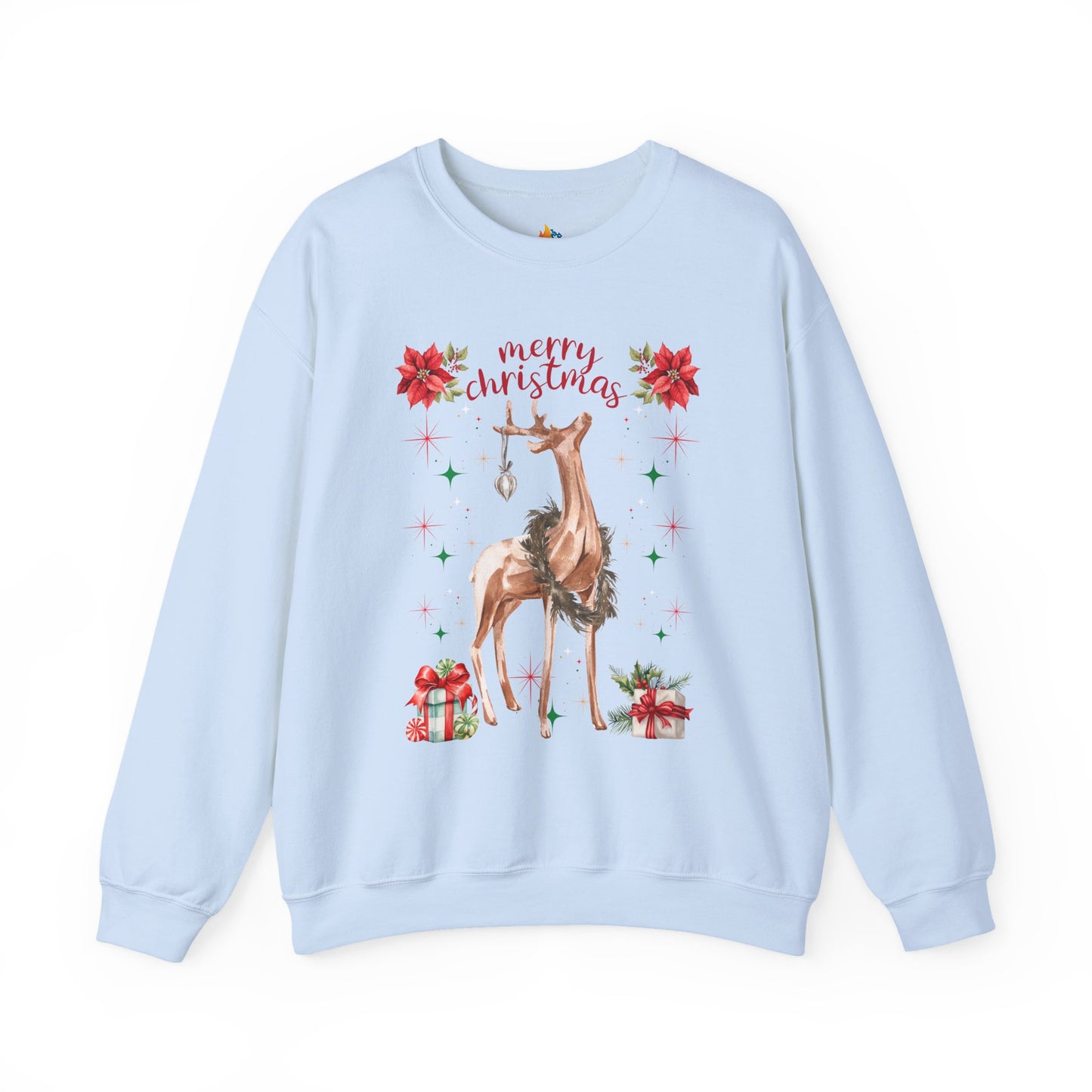Merry Christmas Sweatshirt, Unisex Crewneck, Holiday Season Outfit, Winter Sweatshirt