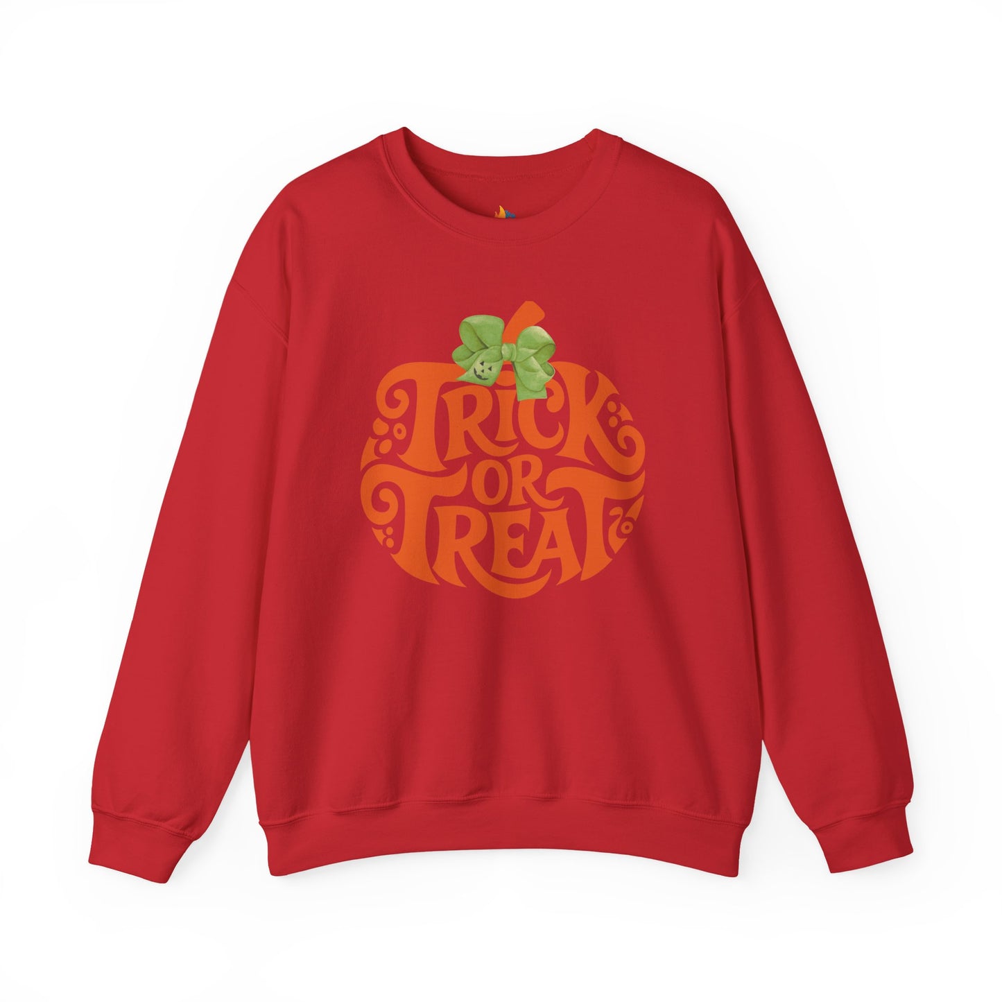 Trick or Treat Halloween Sweatshirt, Unisex Crewneck, Funny Halloween Apparel, Spooky Season Outfit, Cozy Fall Gift, Spooky Cute, Retro Halloween Gift
