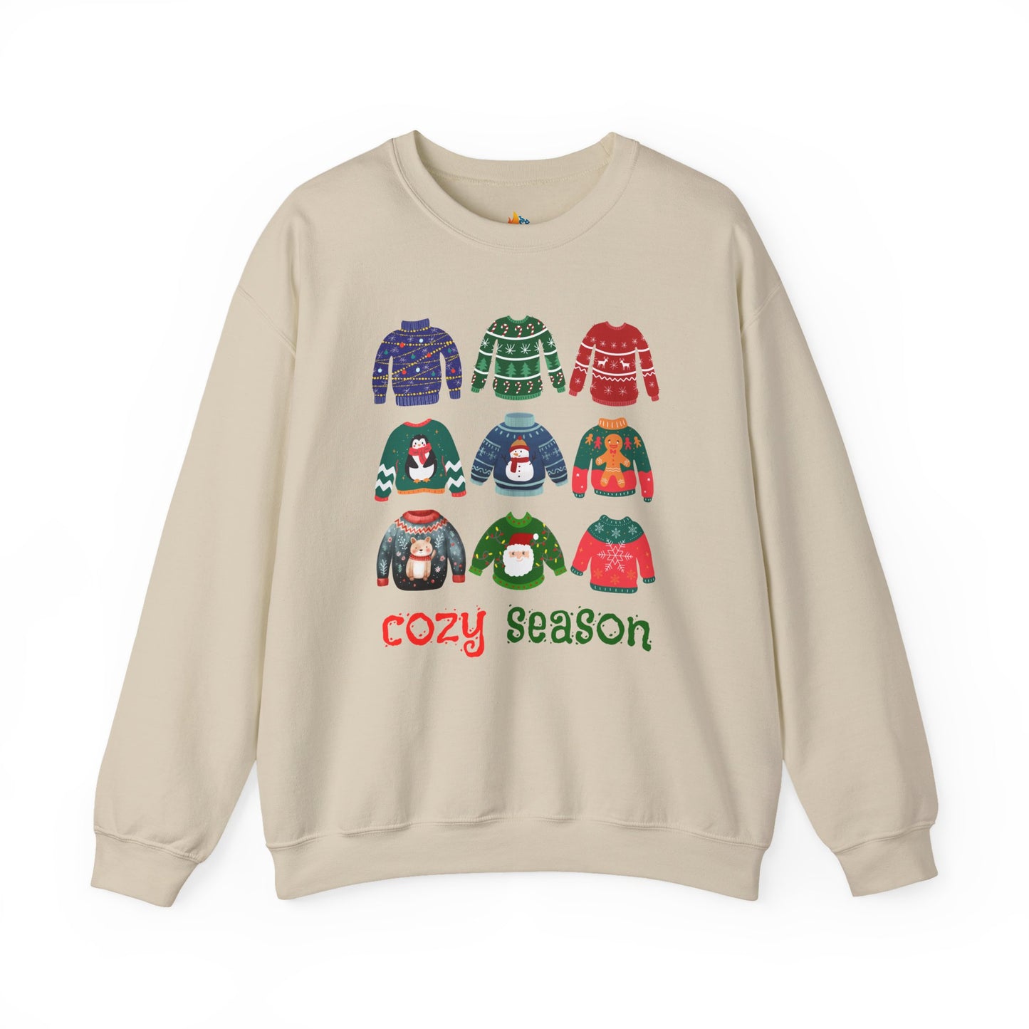 Cozy Season, Christmas Sweatshirt, Unisex Crewneck, Holiday Season Outfit, Winter Sweatshirt