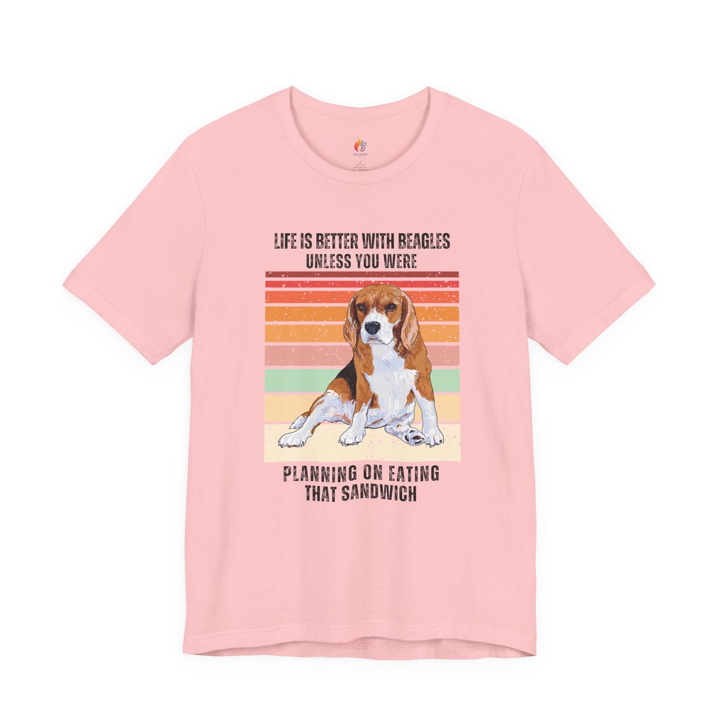 Beagles - Life is better with, Dog Lover T-Shirt - Funny Graphic Tee