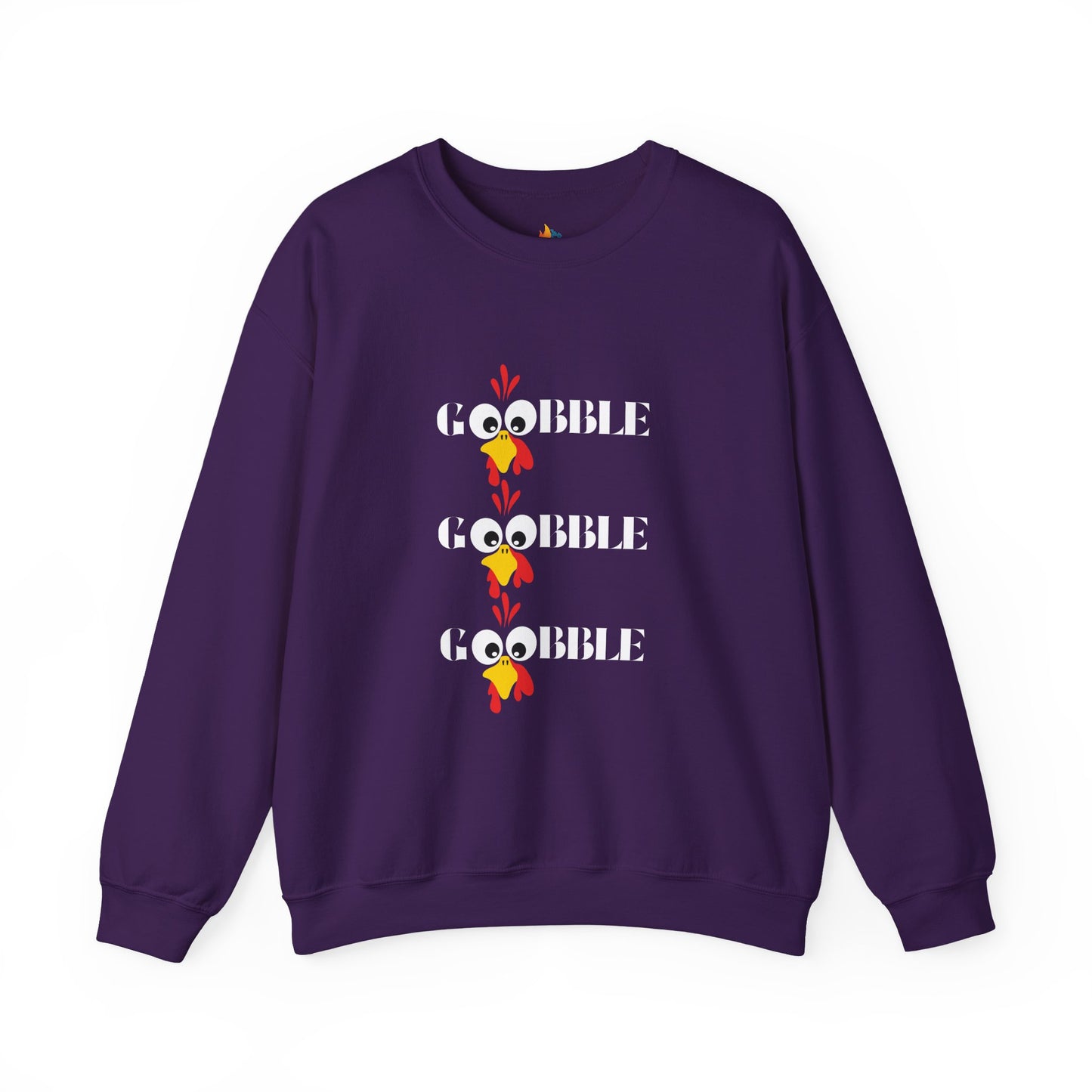 Gobble Gobble, Happy Thanksgiving Sweatshirt, Unisex Crewneck, Fall Season Outfit, Cozy Fall Gift