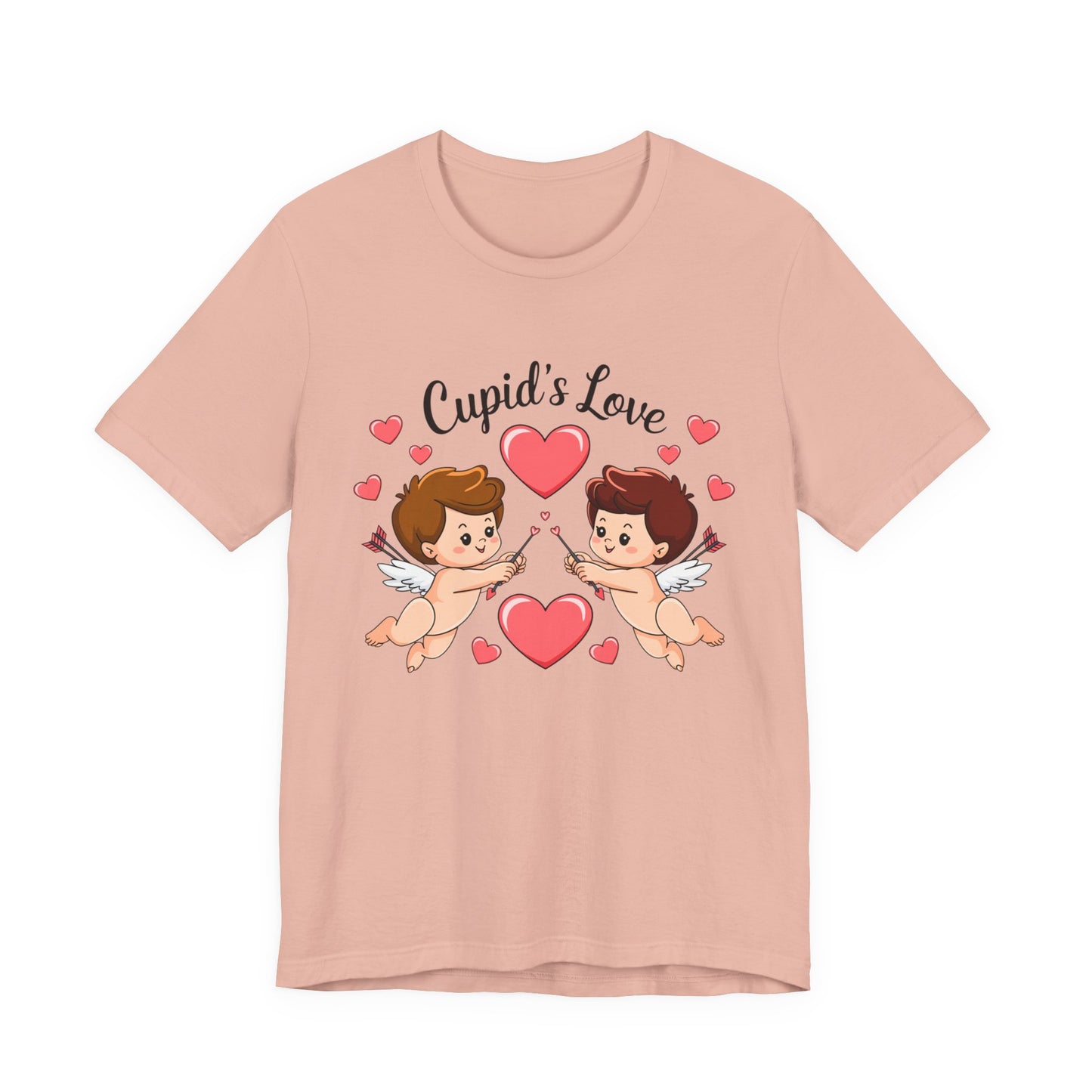 Cupid's Love T-Shirt, Valentine’s Day T-shirt, Cute Valentine Shirt, Love Graphic Tee, Unisex Valentine Outfit, Gift for Him or Her, Romantic Holiday Tee