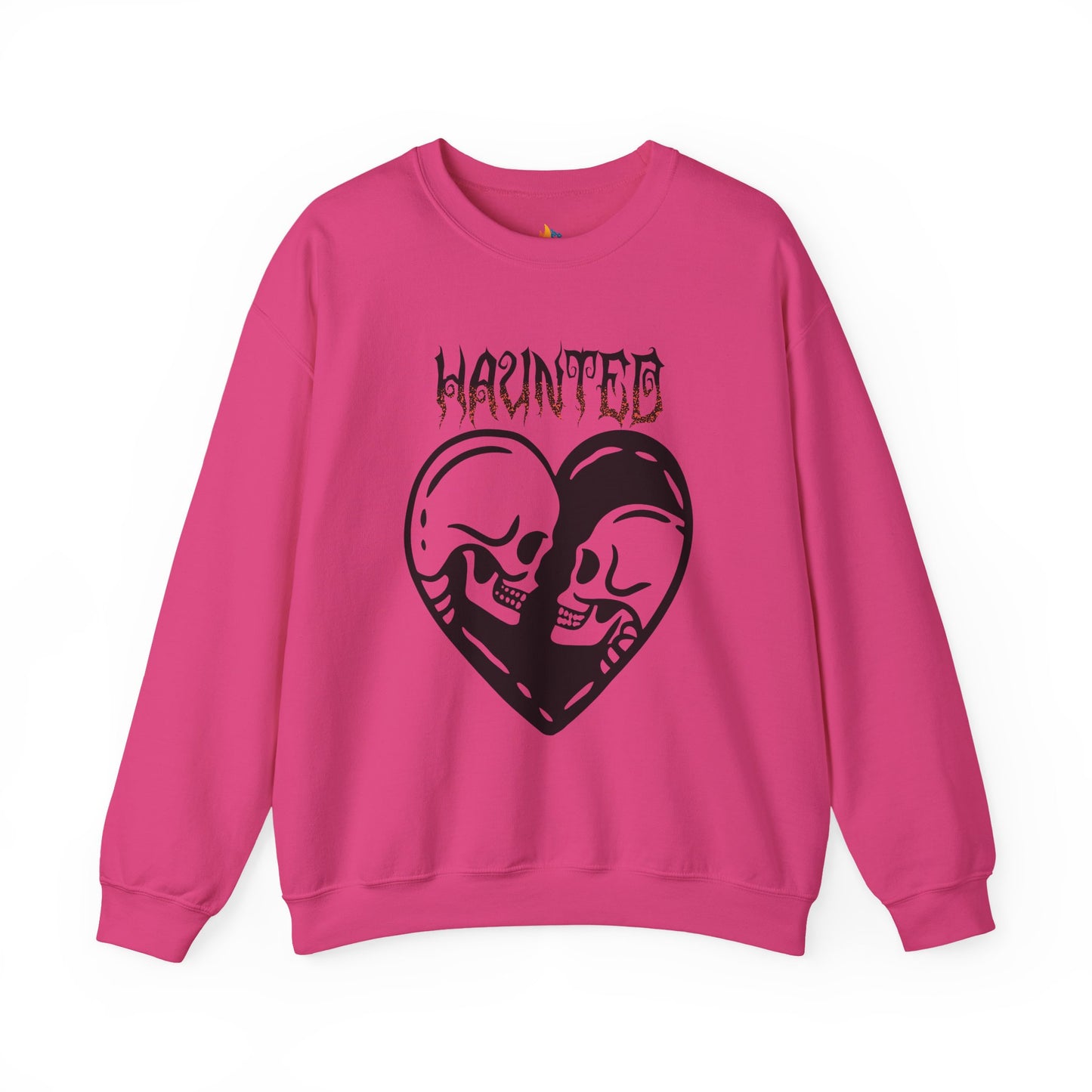 Haunted Sweatshirt, Unisex Crewneck, Fall Season Outfit, Cozy Fall Gift, Halloween Gift