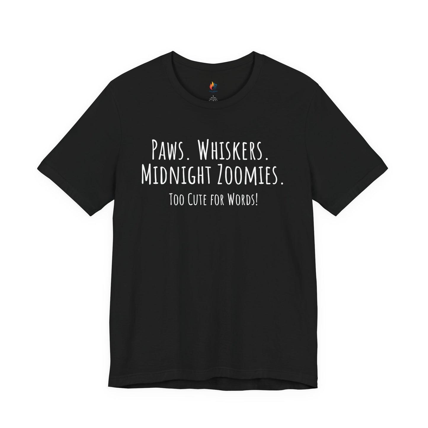 Paws, Whiskers, Midnight Zombies - T-Shirt, Cat Lover, Pet Lover Tee