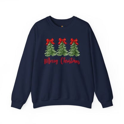 Merry Christmas Sweatshirt, Unisex Crewneck, Holiday Season Outfit, Winter Sweatshirt