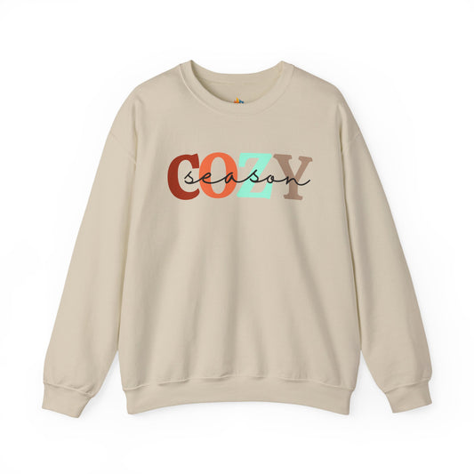Cozy season Sweatshirt, Unisex Crewneck, Fall Season Outfit, Cozy Fall Gift