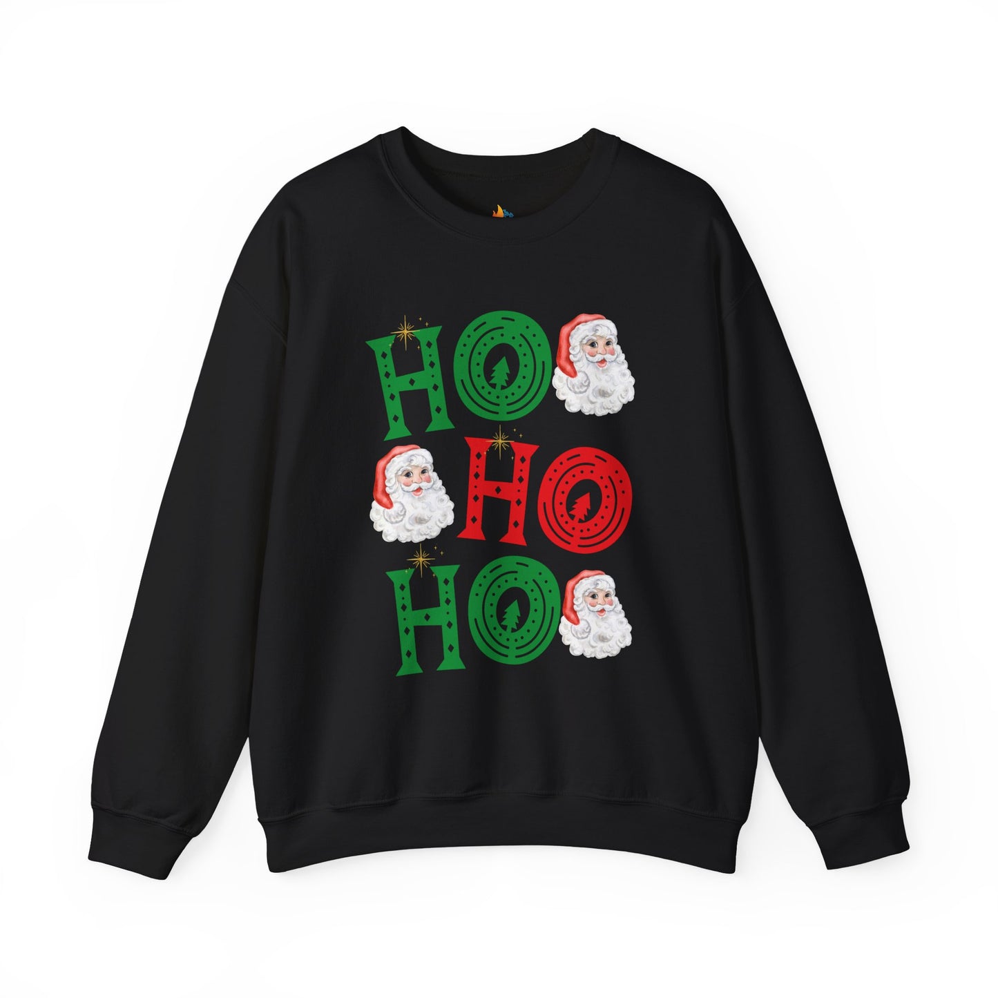 Ho Ho Ho, Christmas Sweatshirt, Unisex Crewneck, Holiday Season Outfit, Winter Sweatshirt