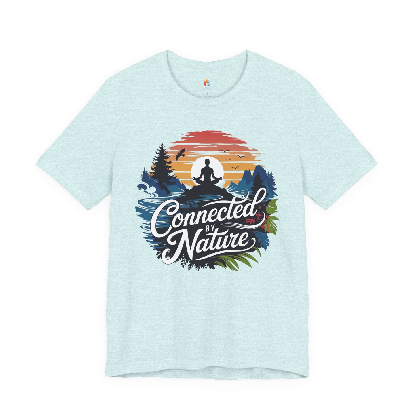Connected by Nature T-Shirt, Graphic Tee, Gift for Nature lovers, Womens Nature Tee,Mens Nature Tee, Environmentalist Tee, Gifts for Campers