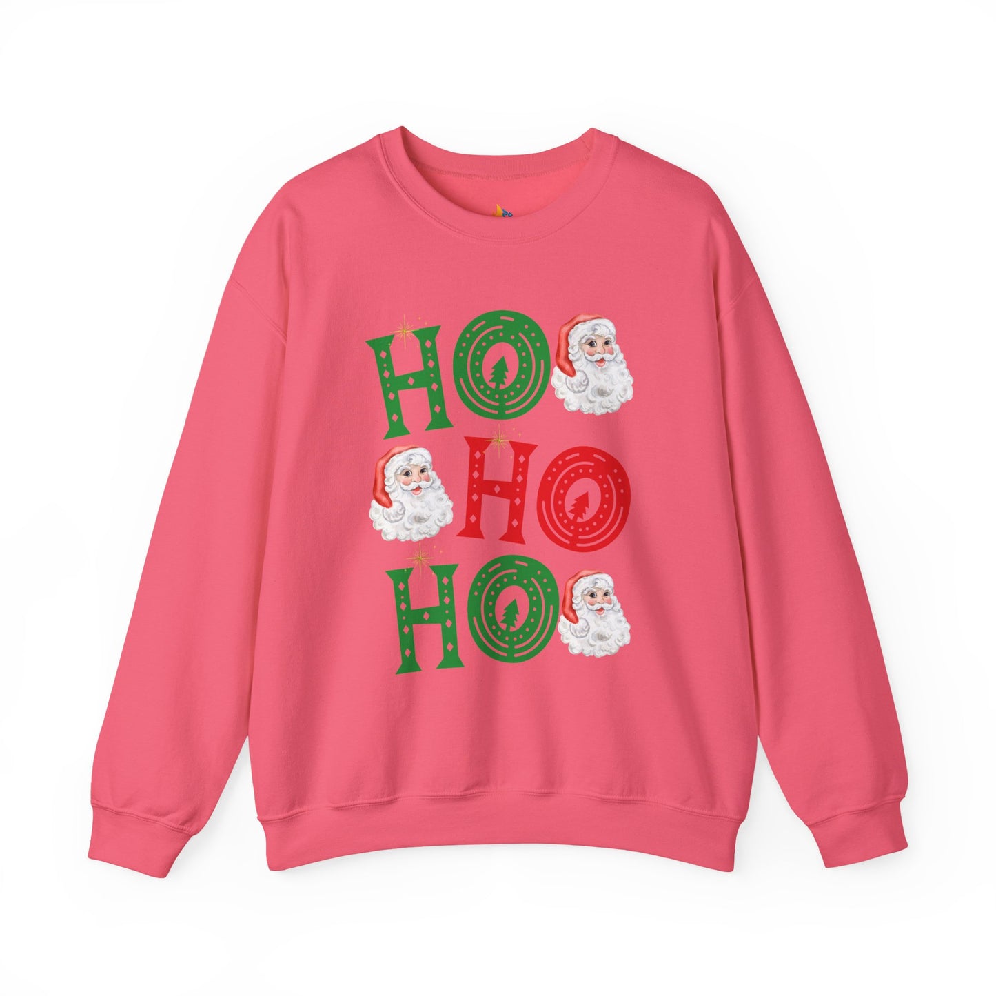 Ho Ho Ho, Christmas Sweatshirt, Unisex Crewneck, Holiday Season Outfit, Winter Sweatshirt