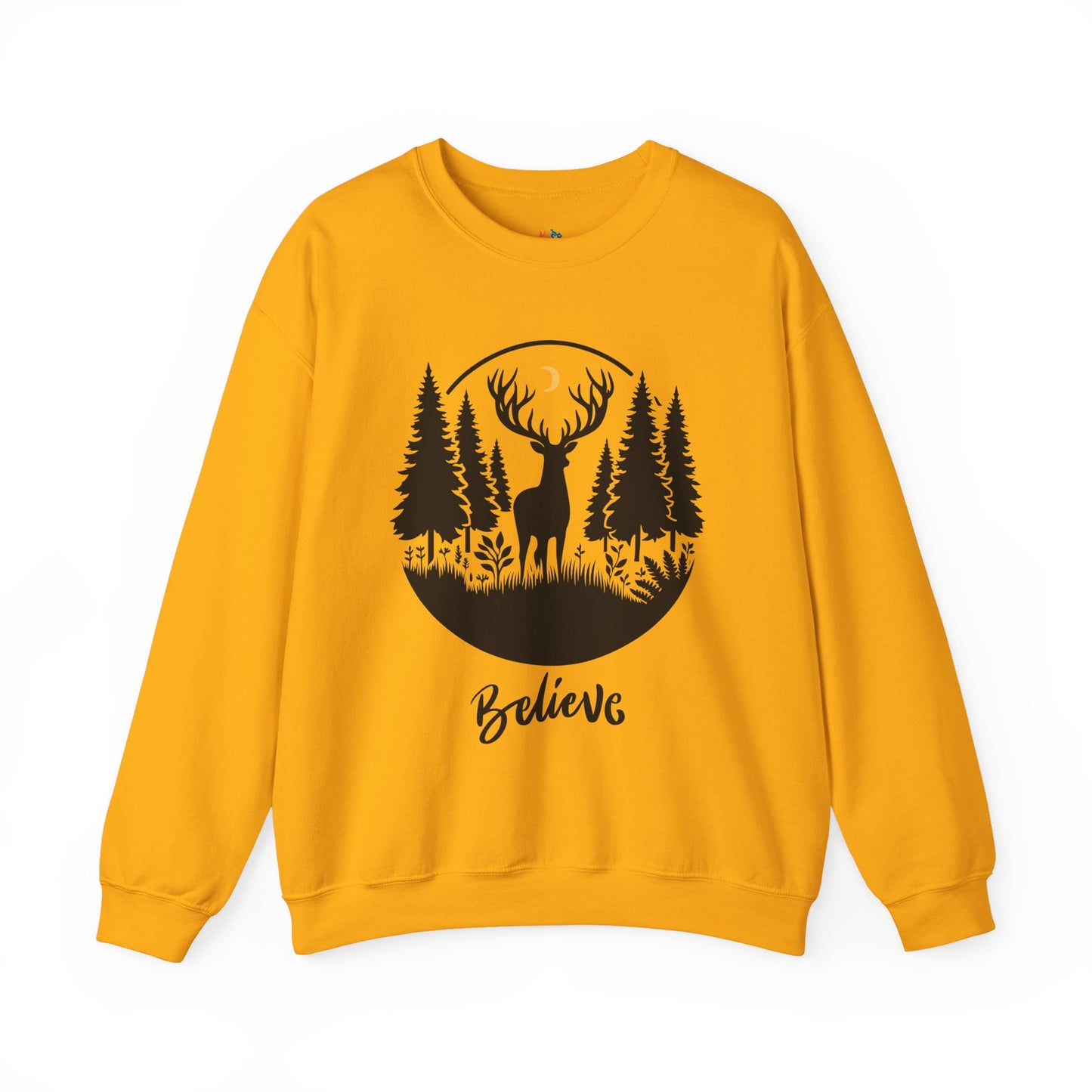 Believe, Christmas Sweatshirt, Unisex Crewneck, Holiday Season Outfit, Winter Sweatshirt