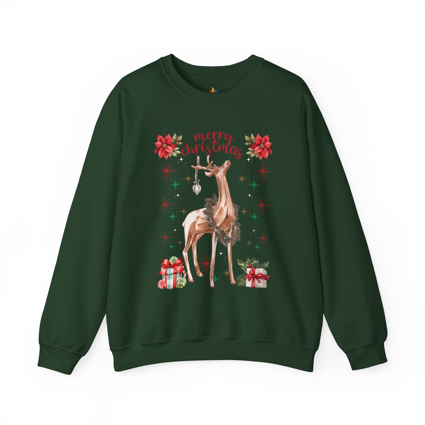 Merry Christmas Sweatshirt, Unisex Crewneck, Holiday Season Outfit, Winter Sweatshirt