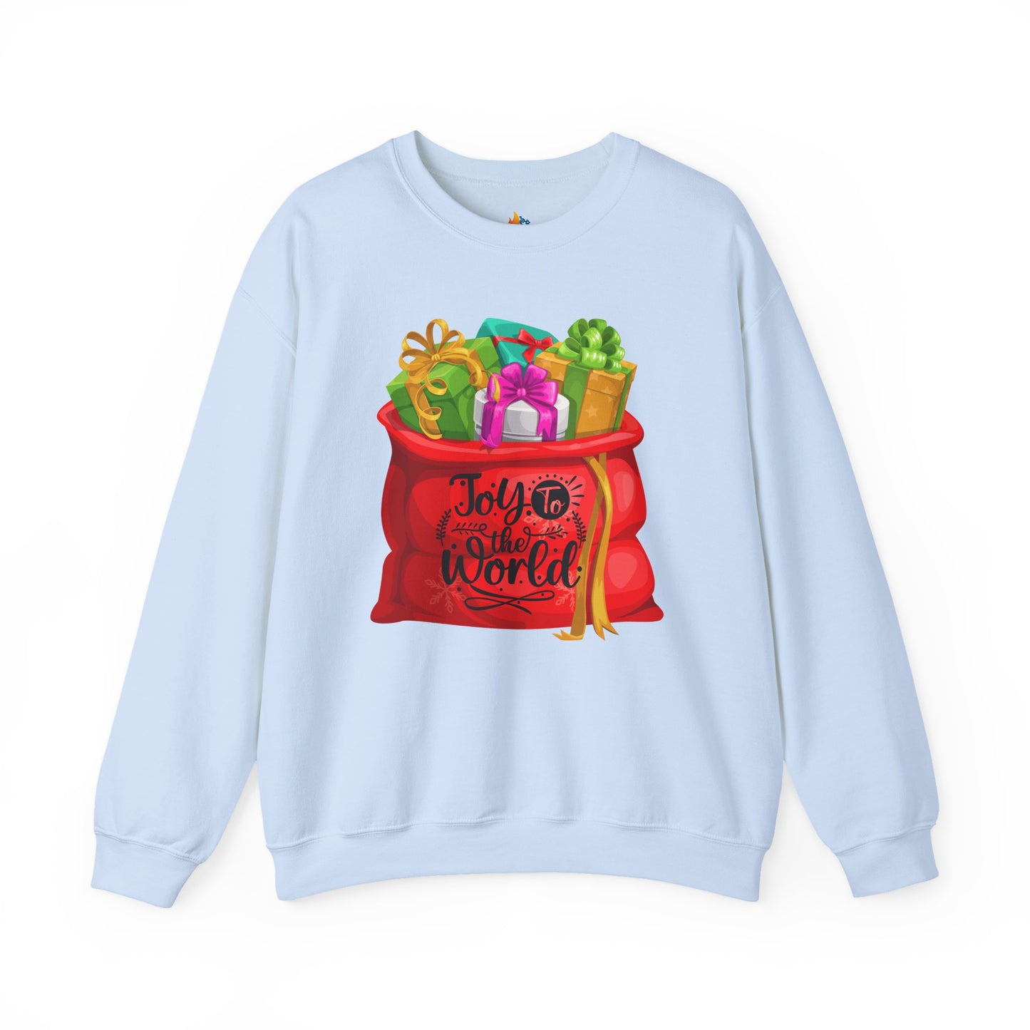 Joy to the whole world, Christmas Sweatshirt, Unisex Crewneck, Holiday Season Outfit, Winter Sweatshirt