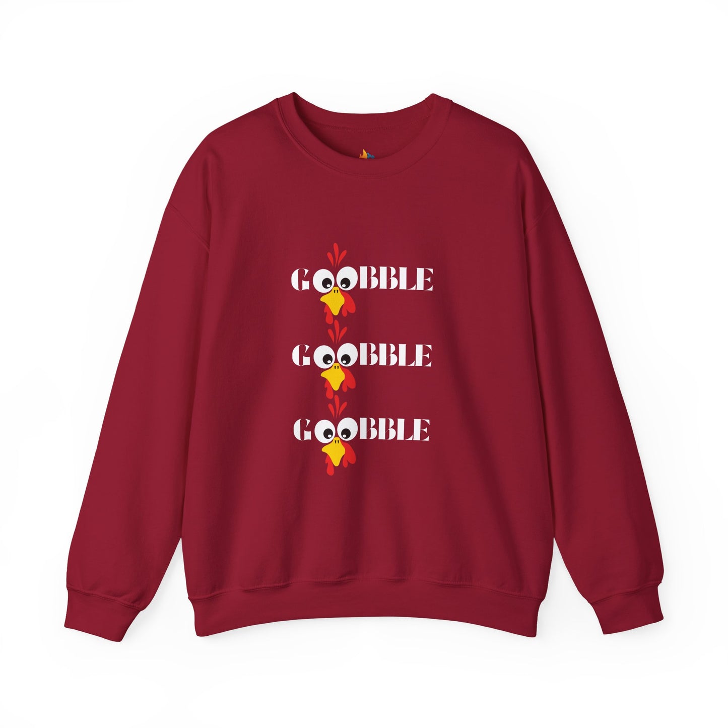 Gobble Gobble, Happy Thanksgiving Sweatshirt, Unisex Crewneck, Fall Season Outfit, Cozy Fall Gift