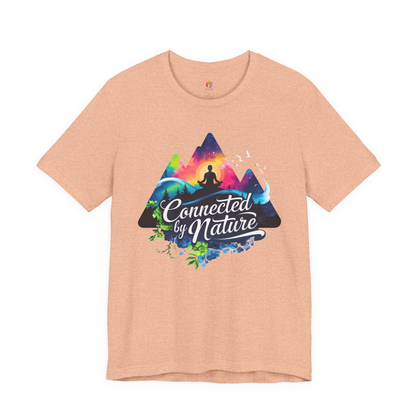 Connected by Nature T-Shirt, Graphic Tee, Gift for Nature lovers, Womens Nature Tee,Mens Nature Tee, Environmentalist Tee, Gifts for Campers