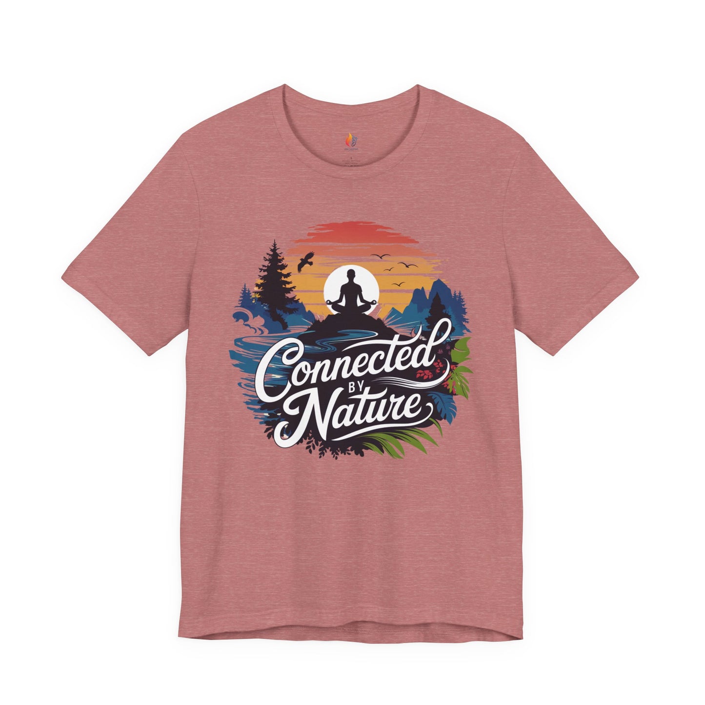 Connected by Nature T-Shirt, Graphic Tee, Gift for Nature lovers, Womens Nature Tee,Mens Nature Tee, Environmentalist Tee, Gifts for Campers